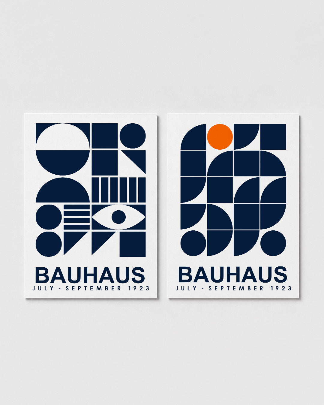 Vormen en vlakken Posterset