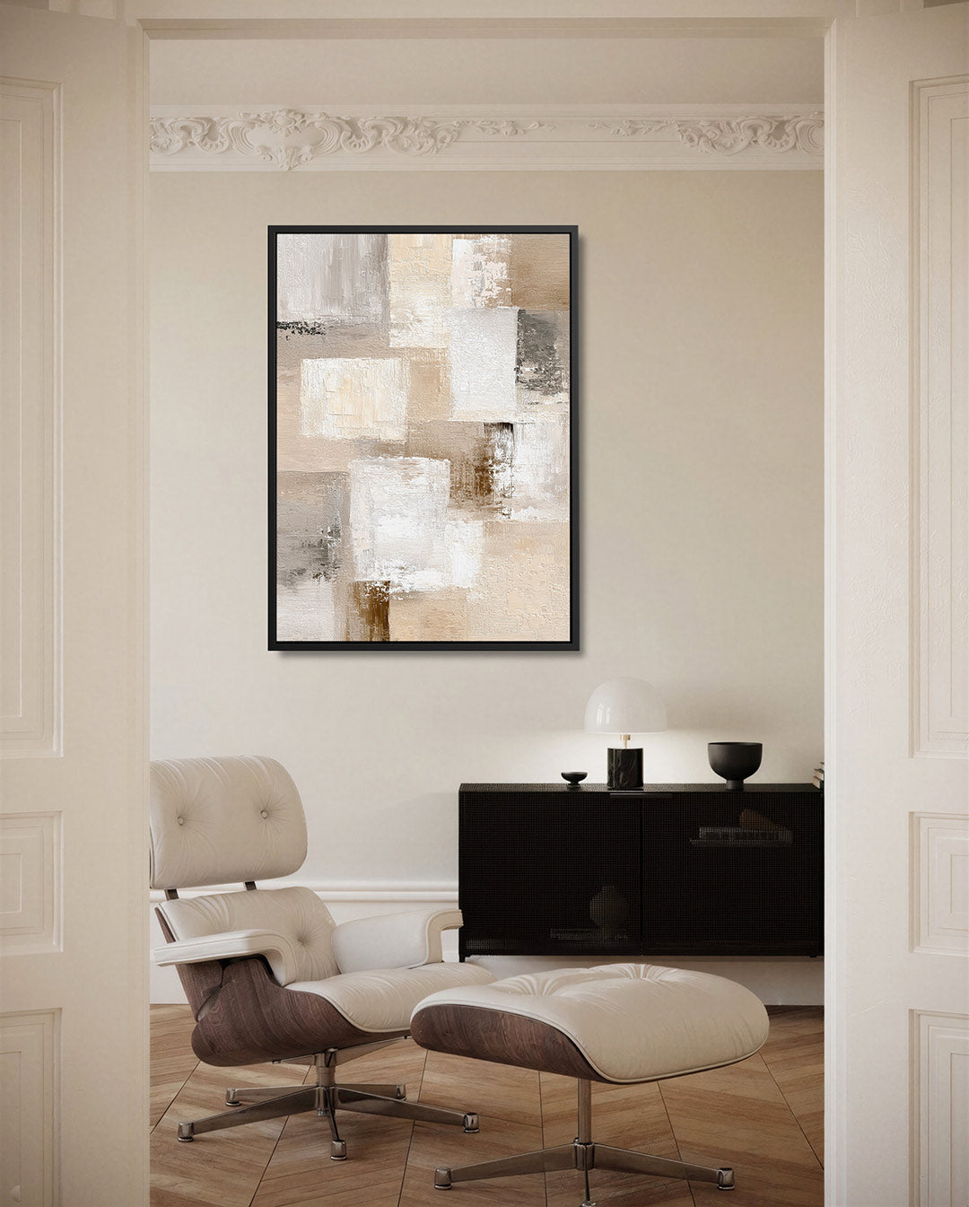 Geometrische vlakken Kunstwerk