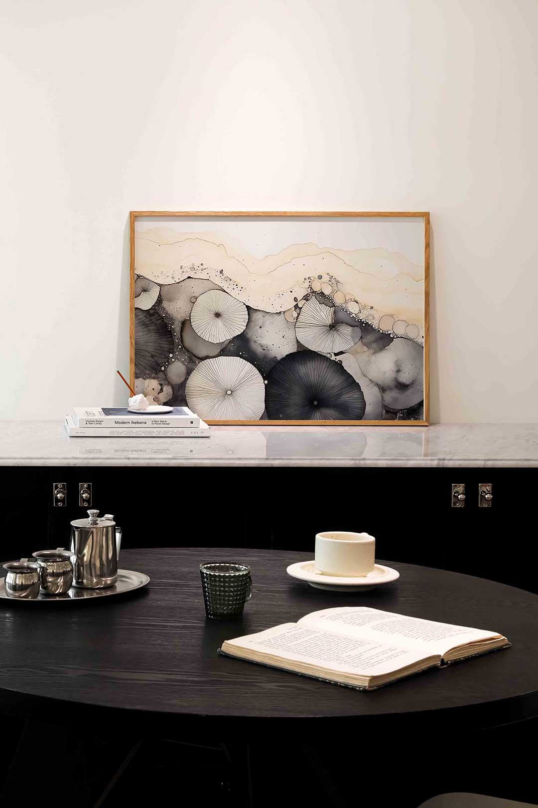 Abstracte vormen Poster