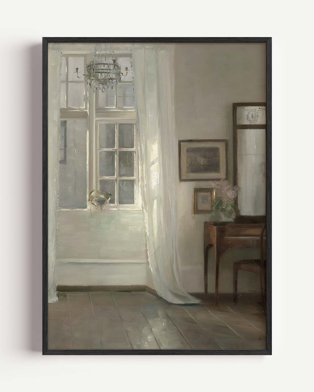 Rustieke Elegantie Interieur Poster-WallArtistic