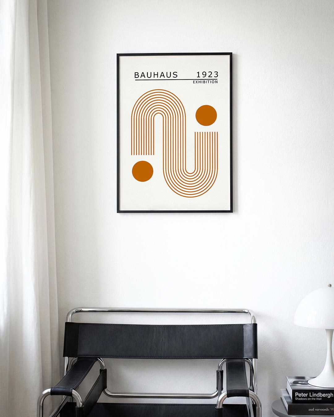 Lijnen en cirkels Poster