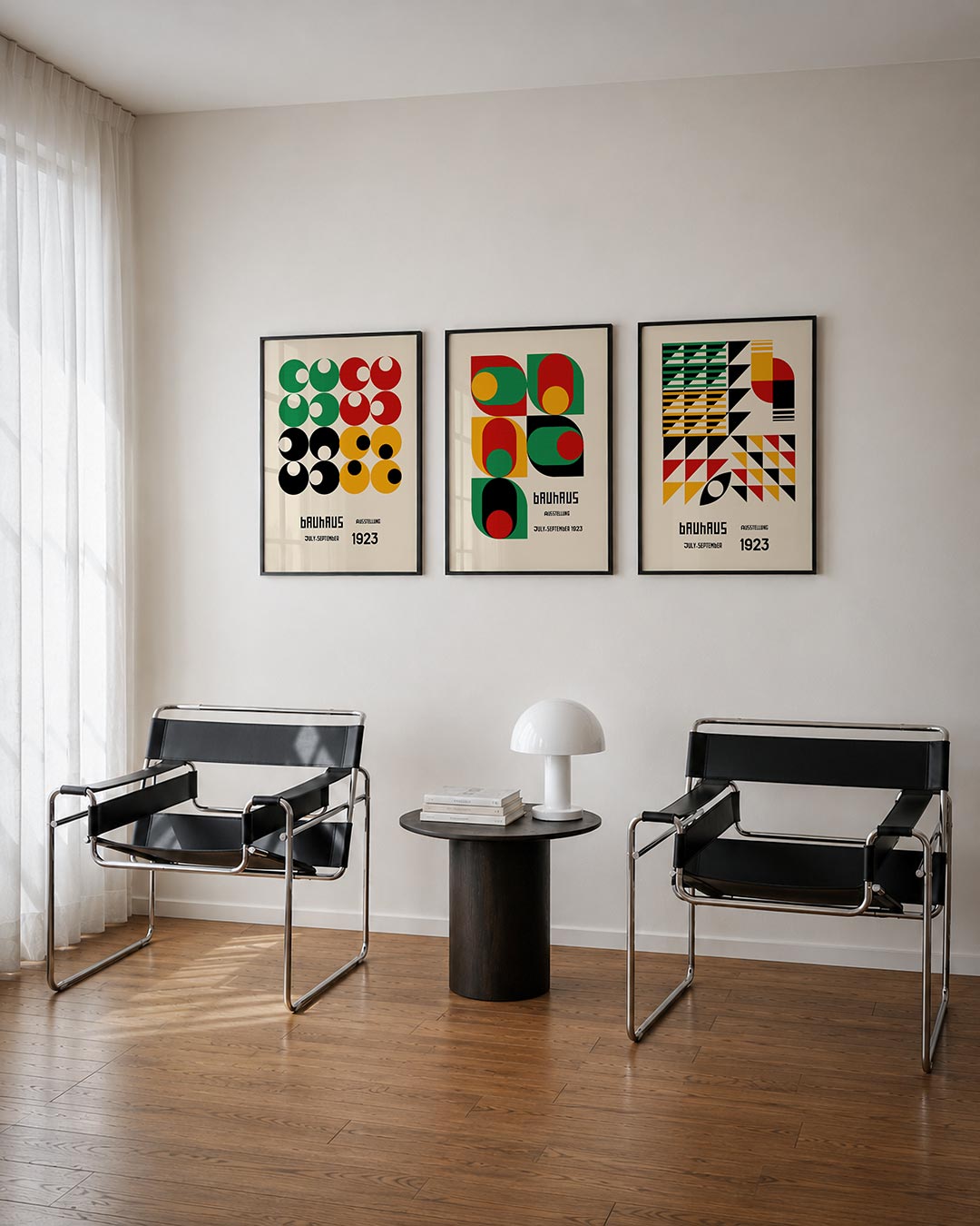 Kleurrijke cirkelpatronen Posterset