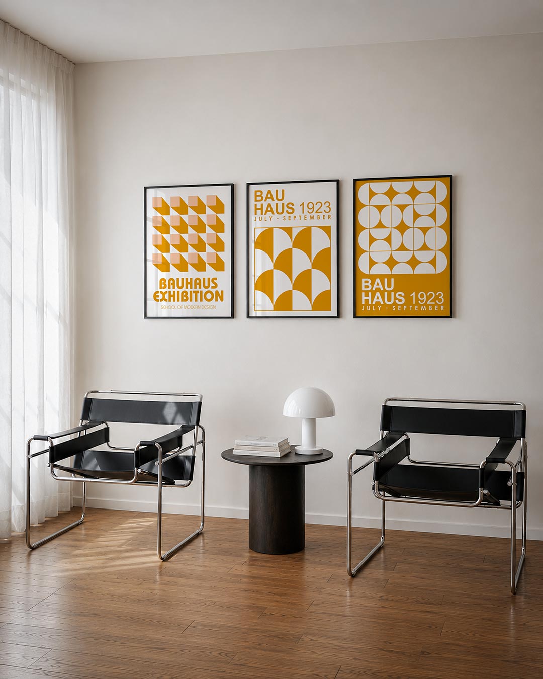 Vorm en schaduw Posterset
