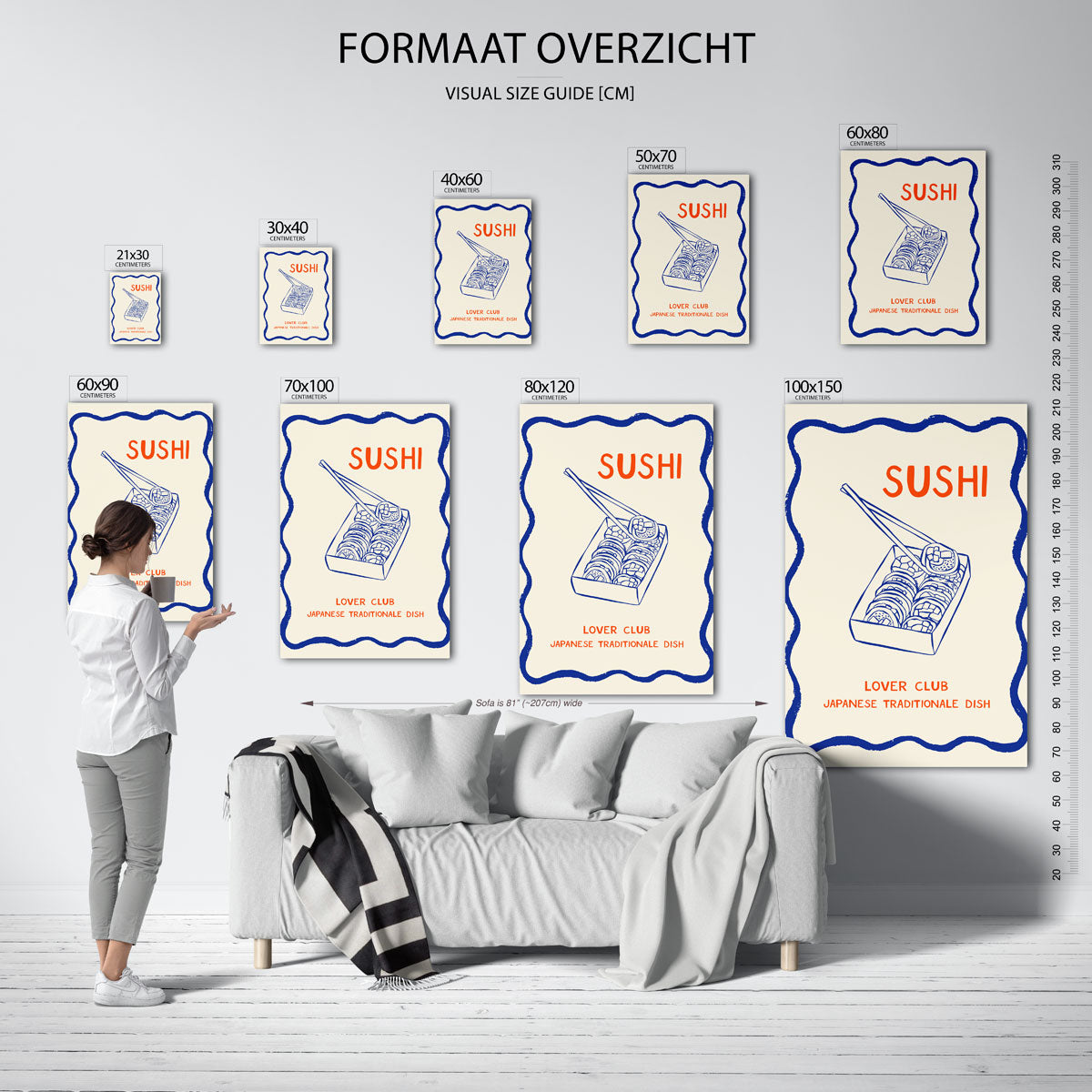 Sushi lover club Poster