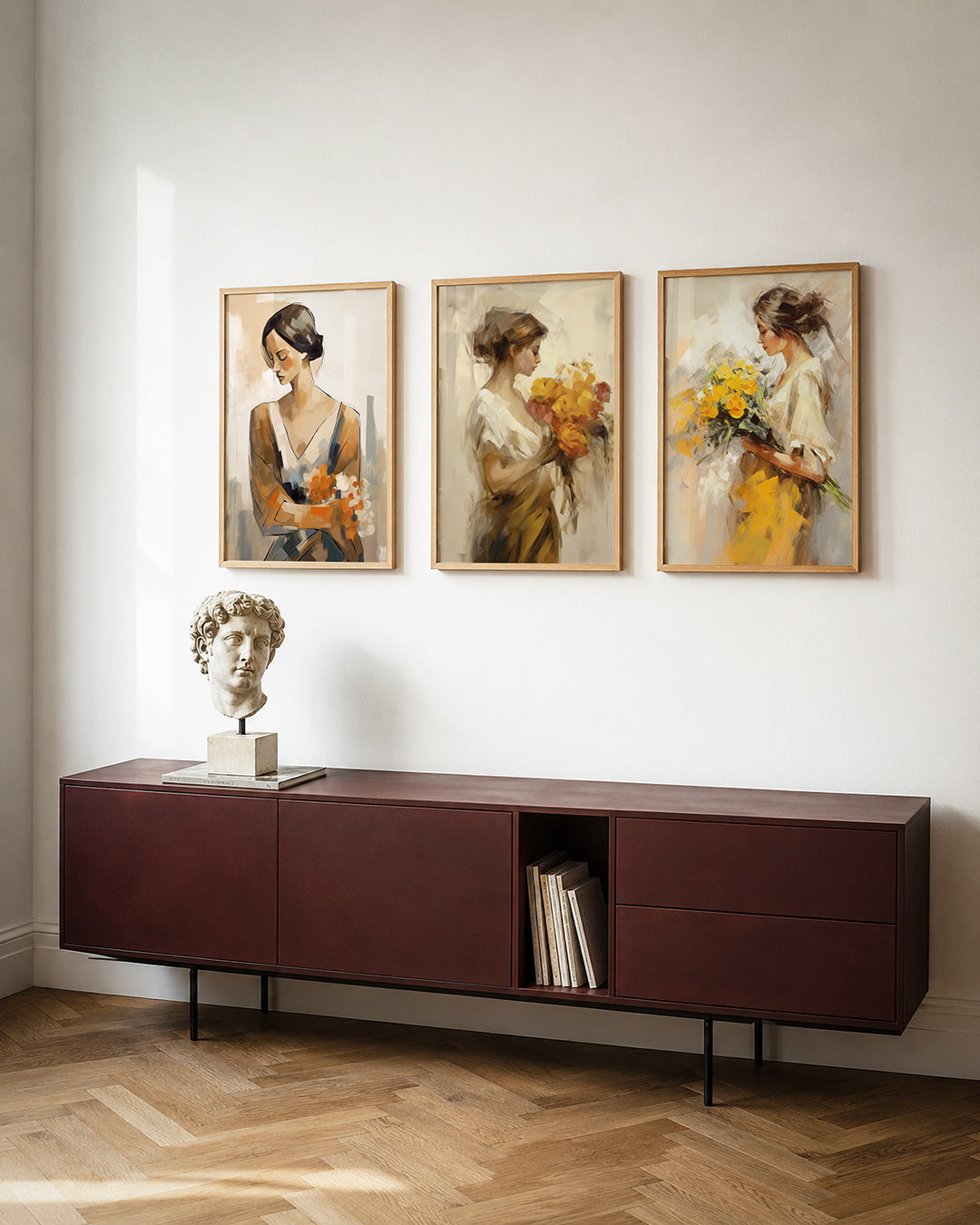 Vorm en kleurenspel Posterset