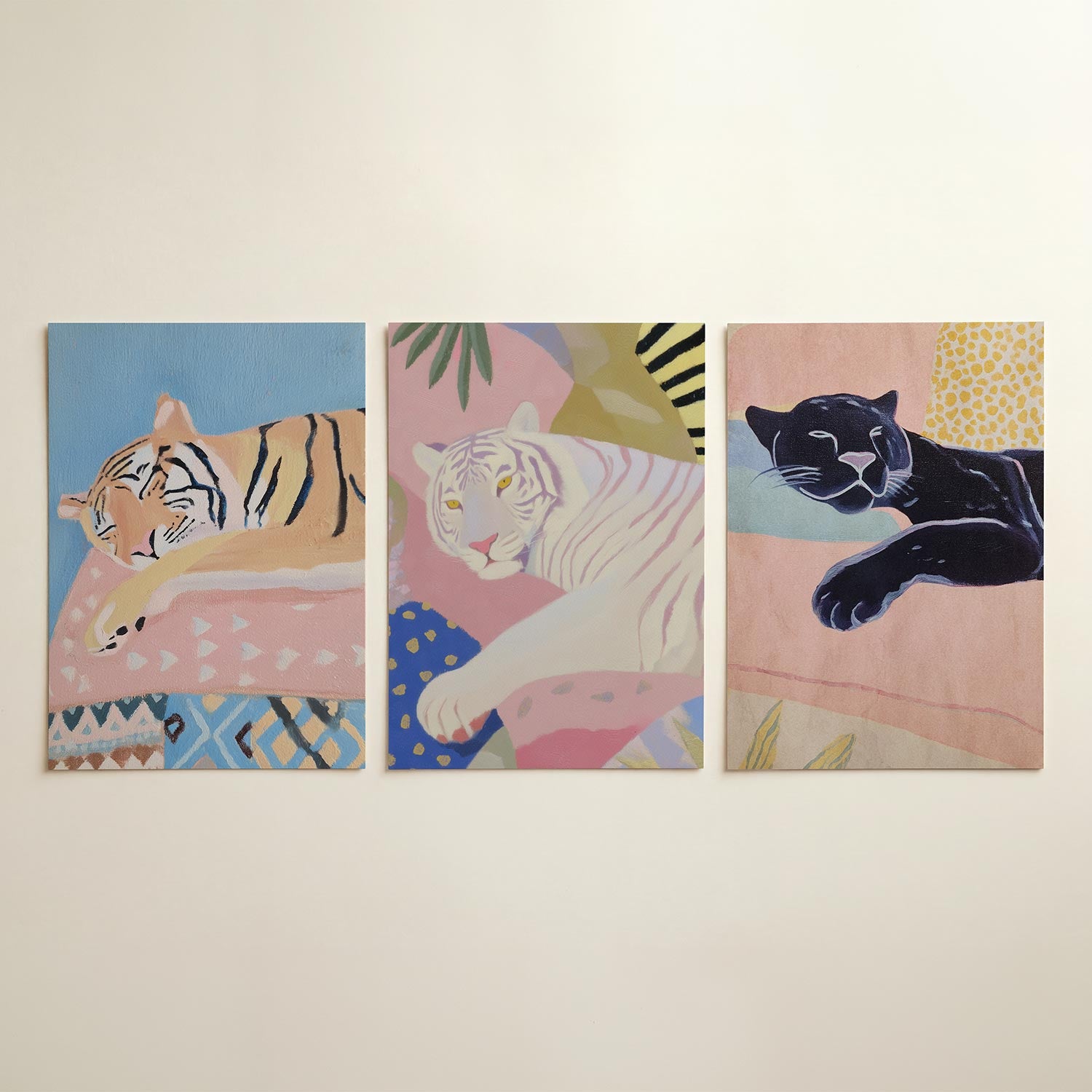 Dromerige tijger Posterset