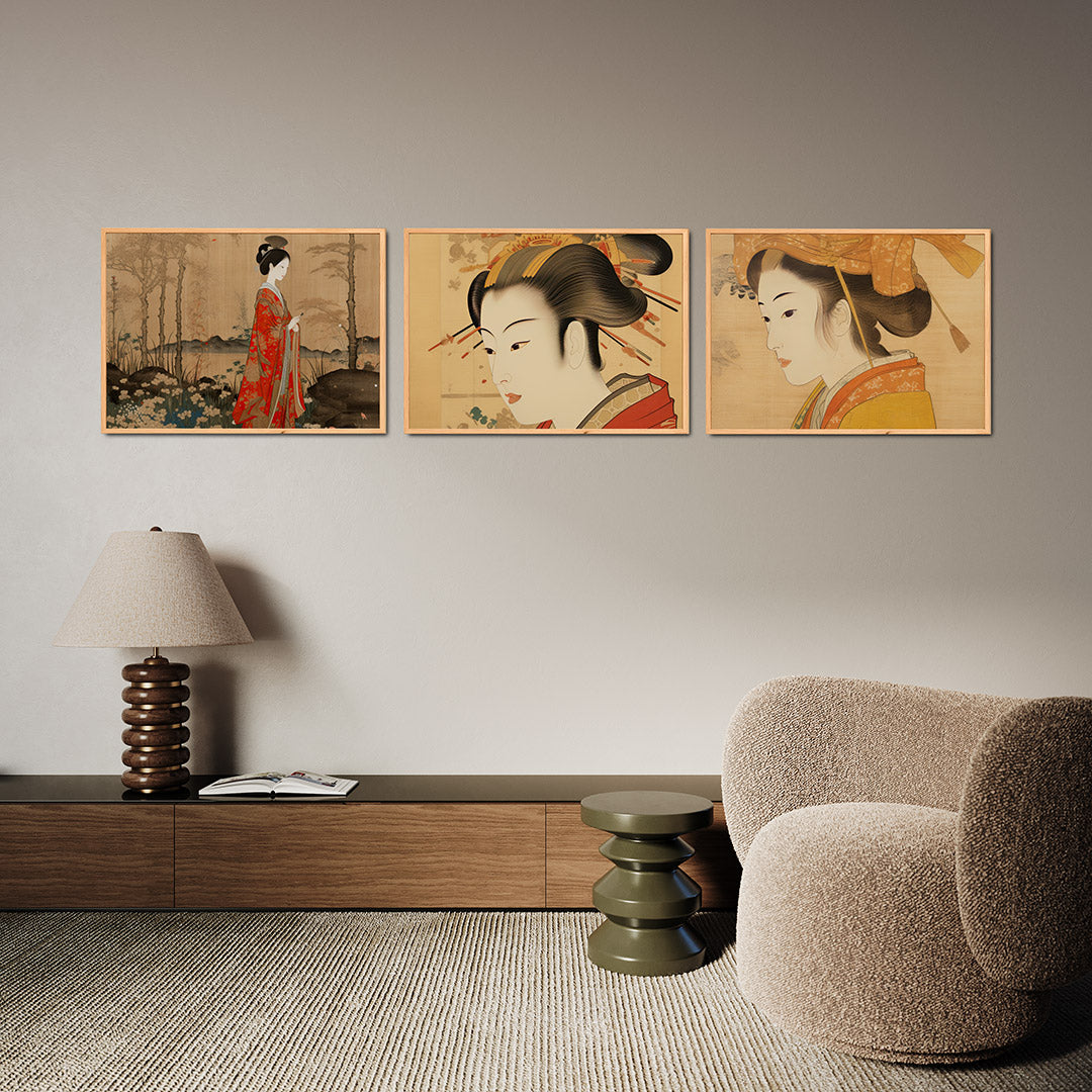 Elegante kleurharmonie Posterset