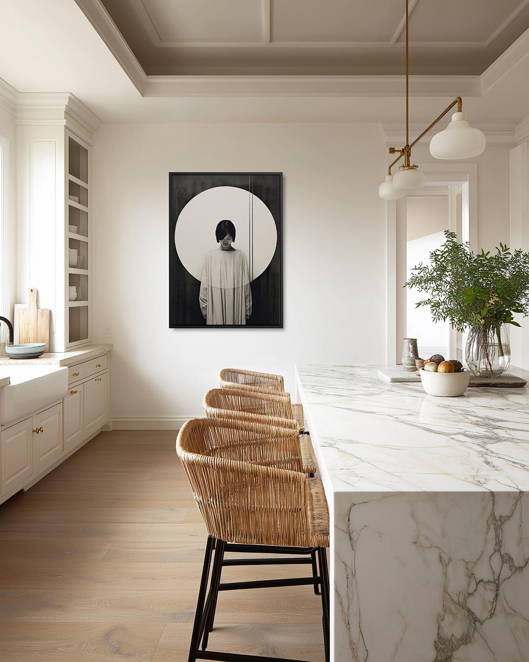 Geometrische harmonie Kunstwerk