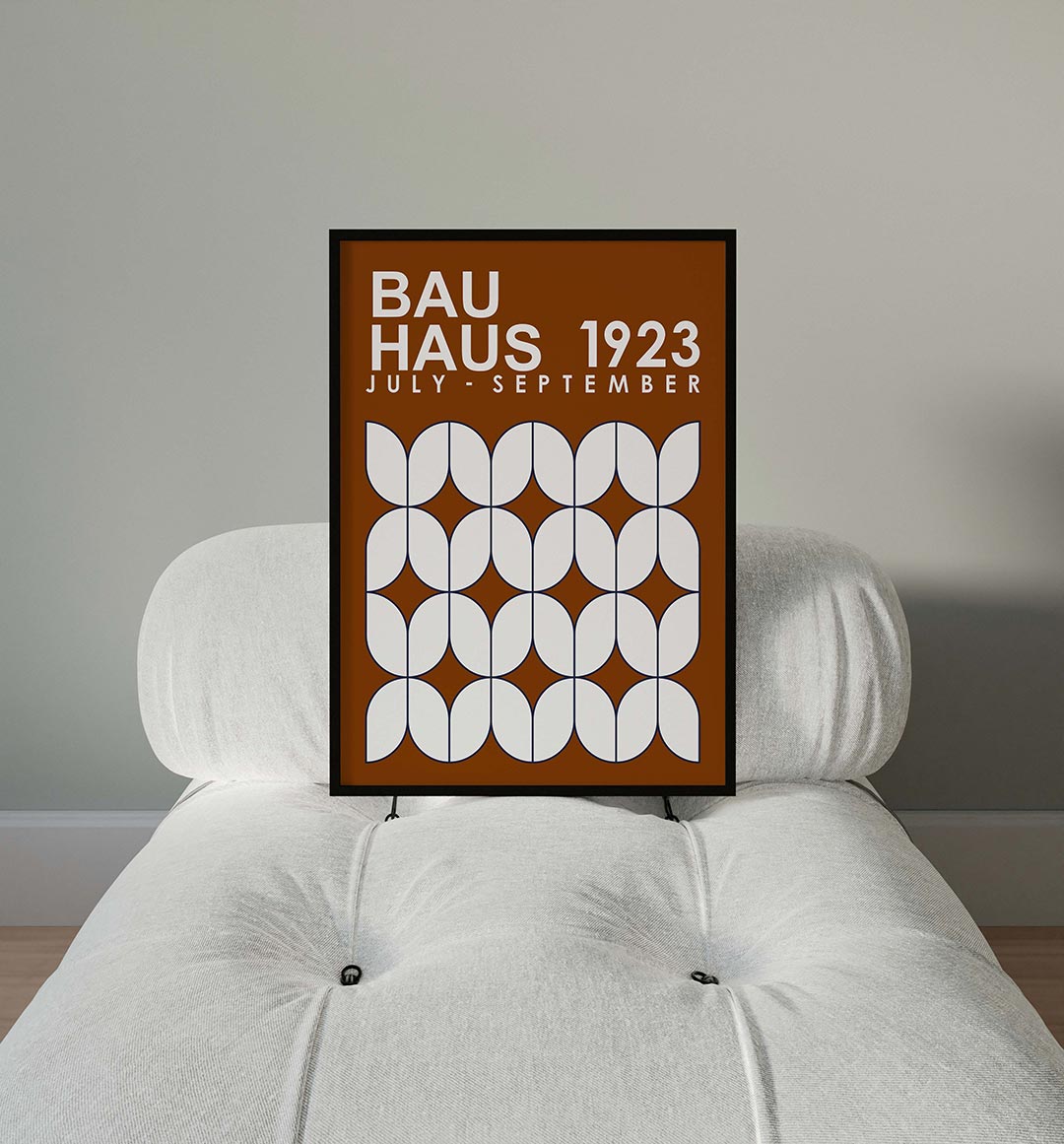 Vormritme en kleur Poster