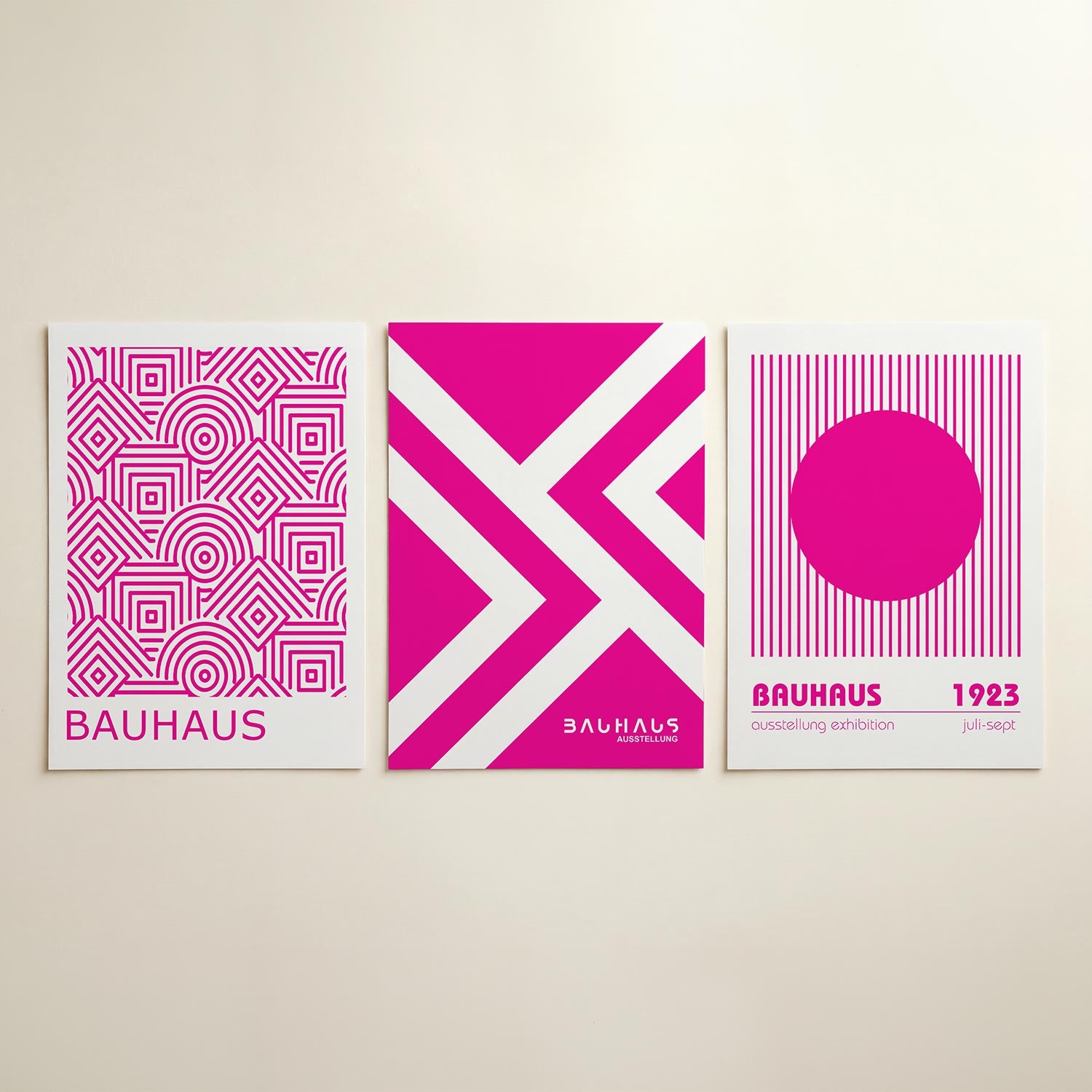 Lijnen en patronen Posterset