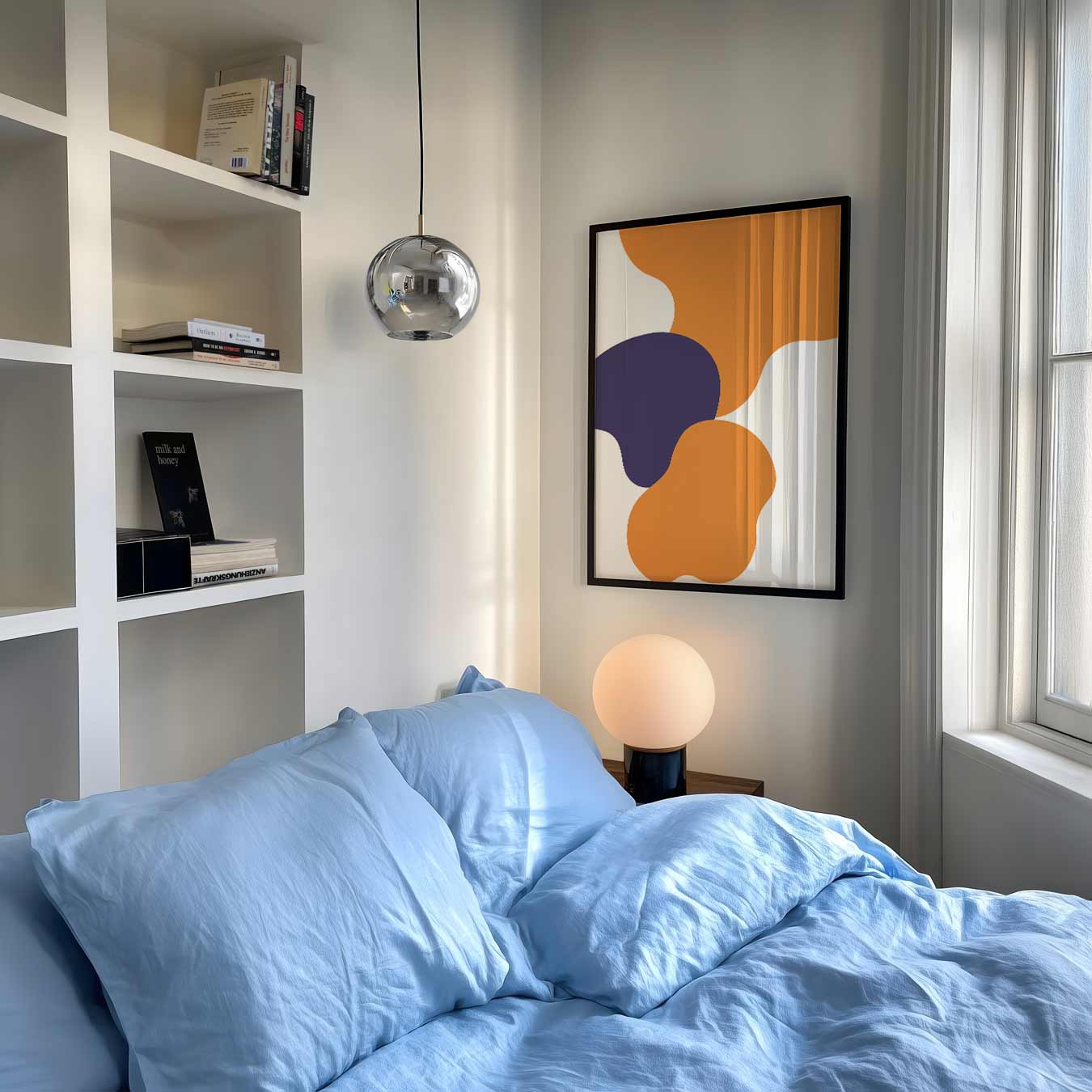 Kleurrijke Abstracte Vormen Poster-WallArtistic