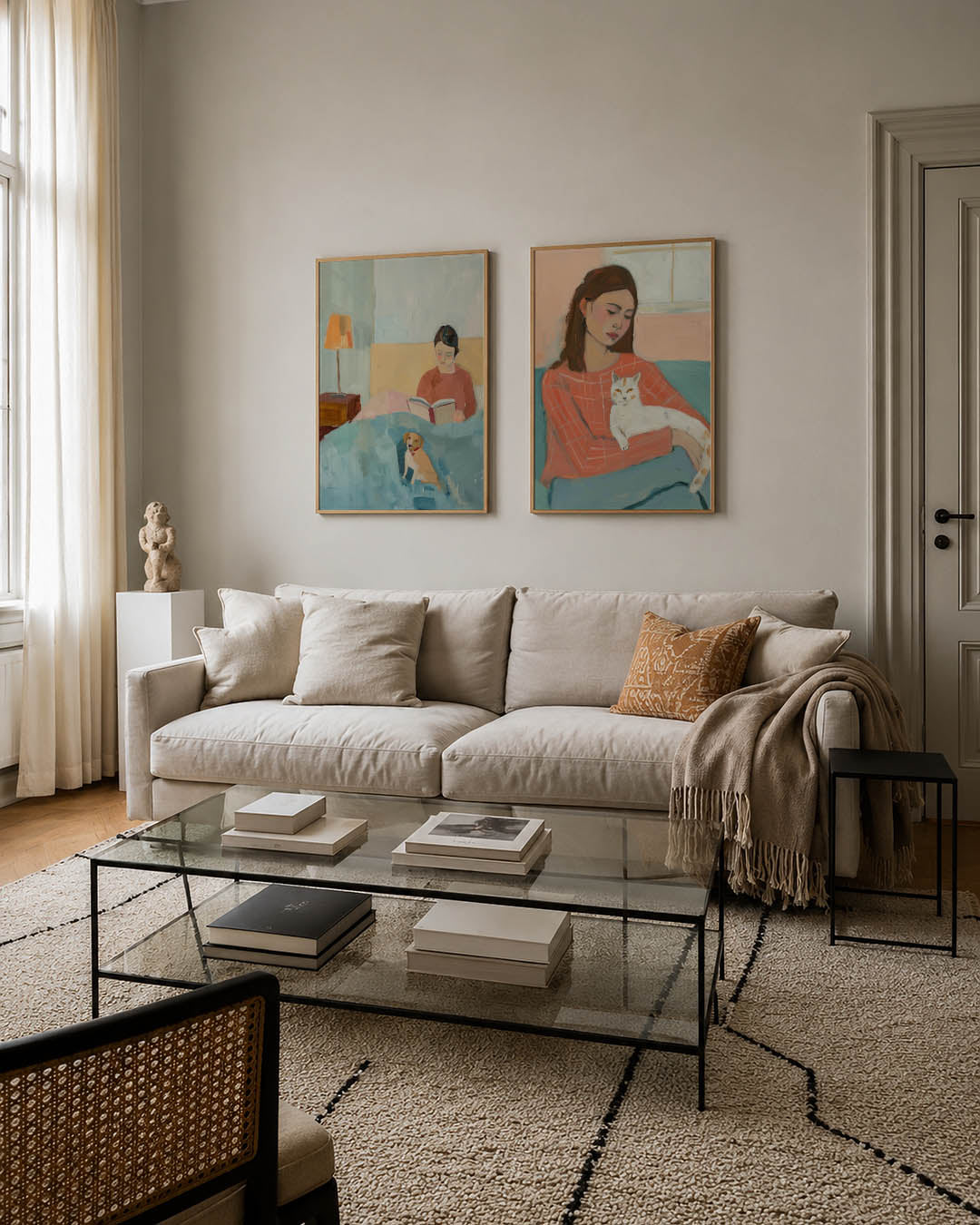 Huiselijke rust Posterset