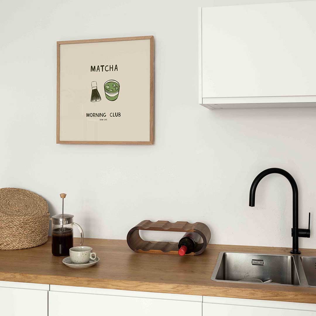 Matcha morning club Poster