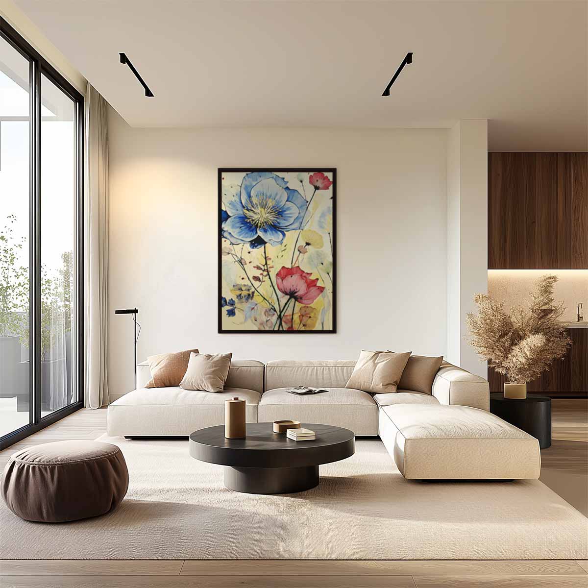 Bloeiende Fantasie Kunstwerk-canvas-dibond-plexiglas-wanddecoratie-WallArtistic
