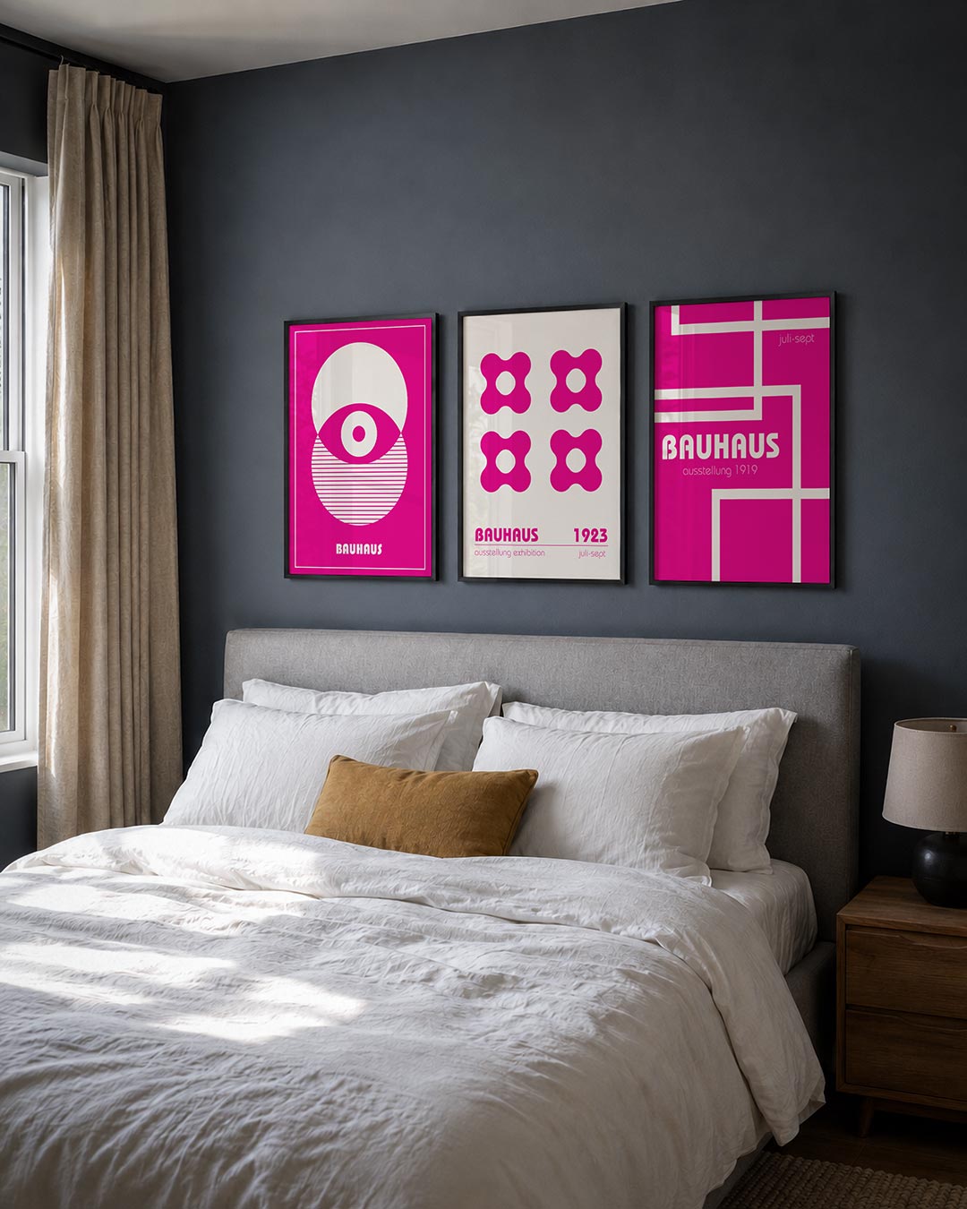 Cirkel en strepen Posterset