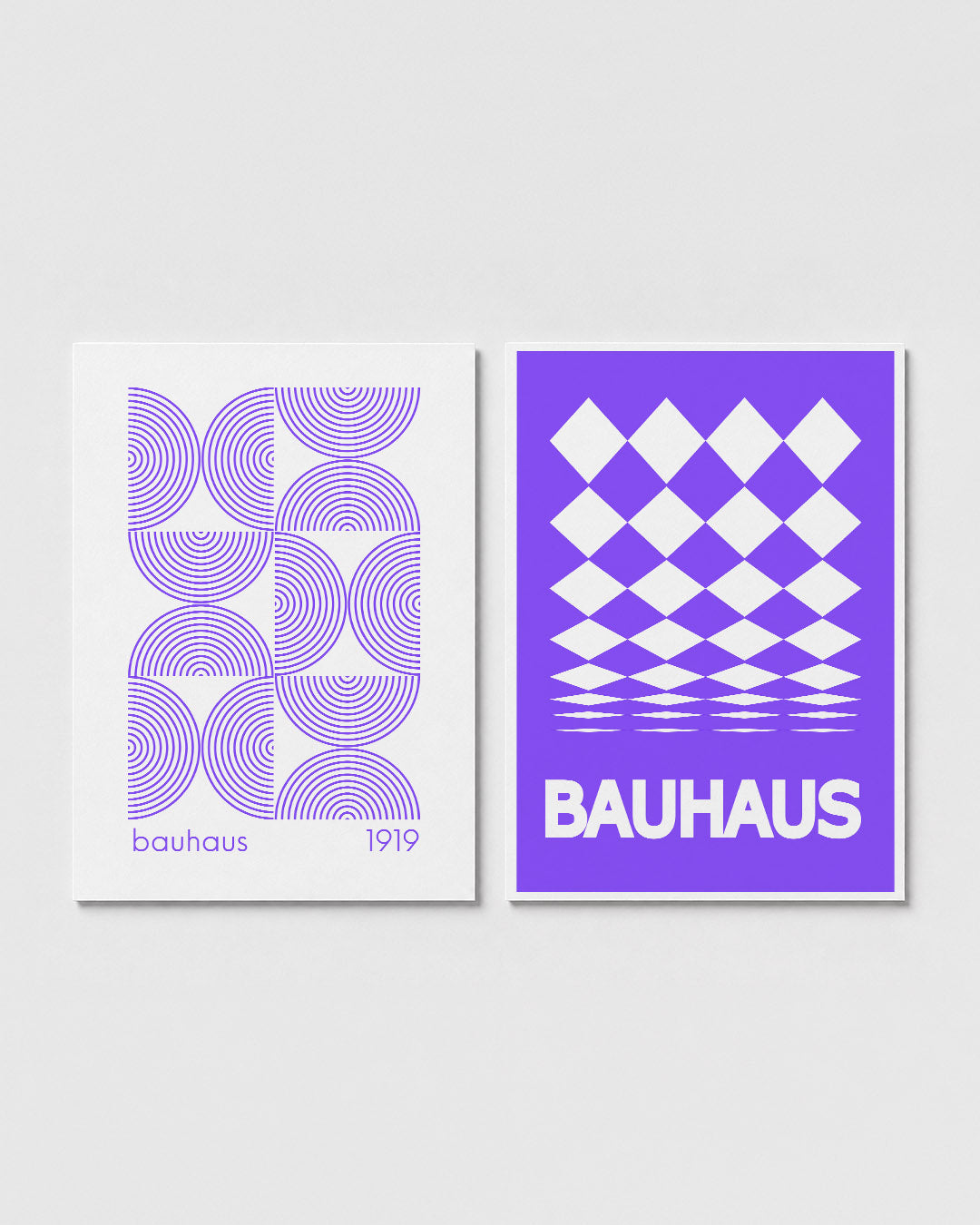 Cirkelritme en lijnen Posterset
