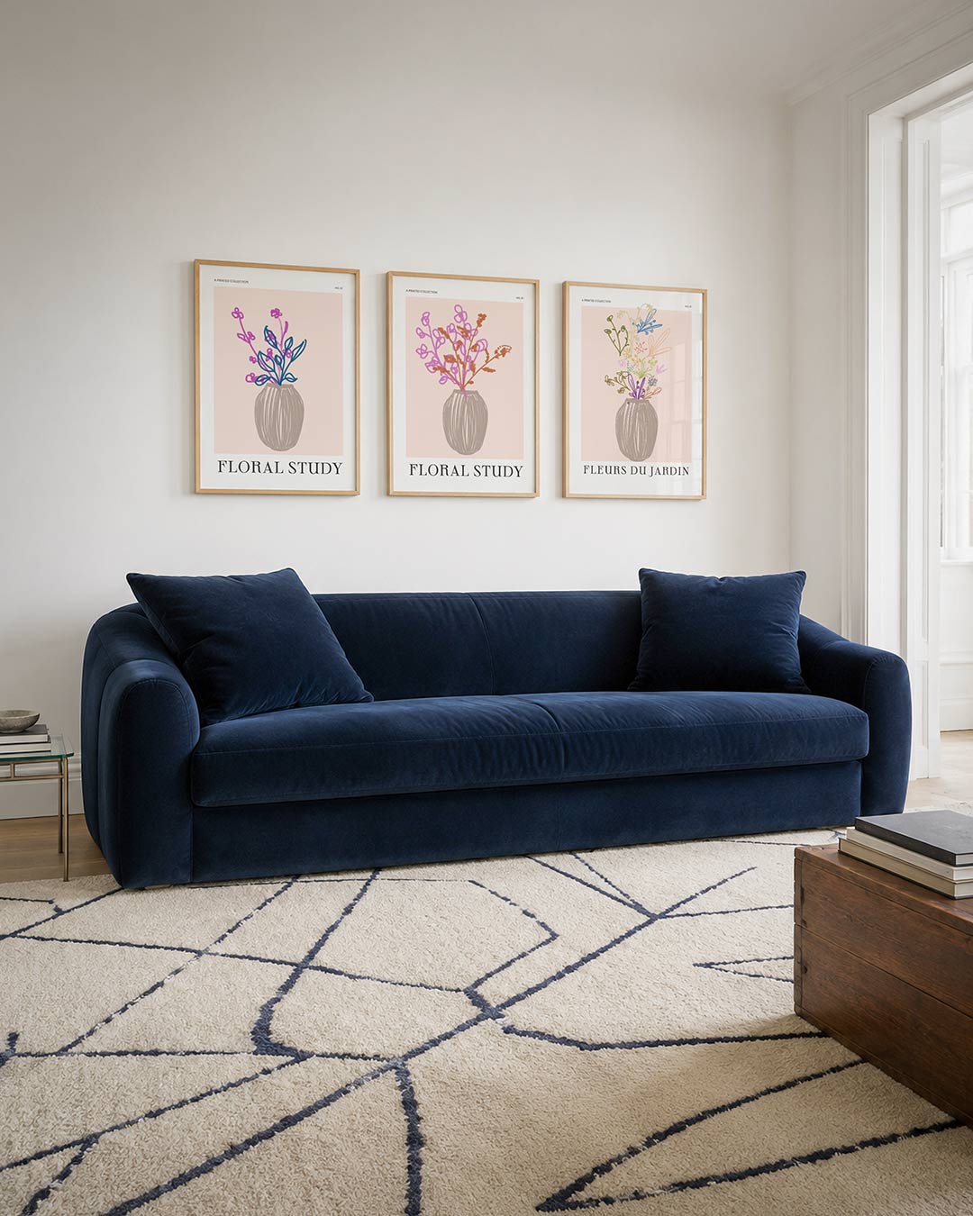 Bloem en vaas Posterset