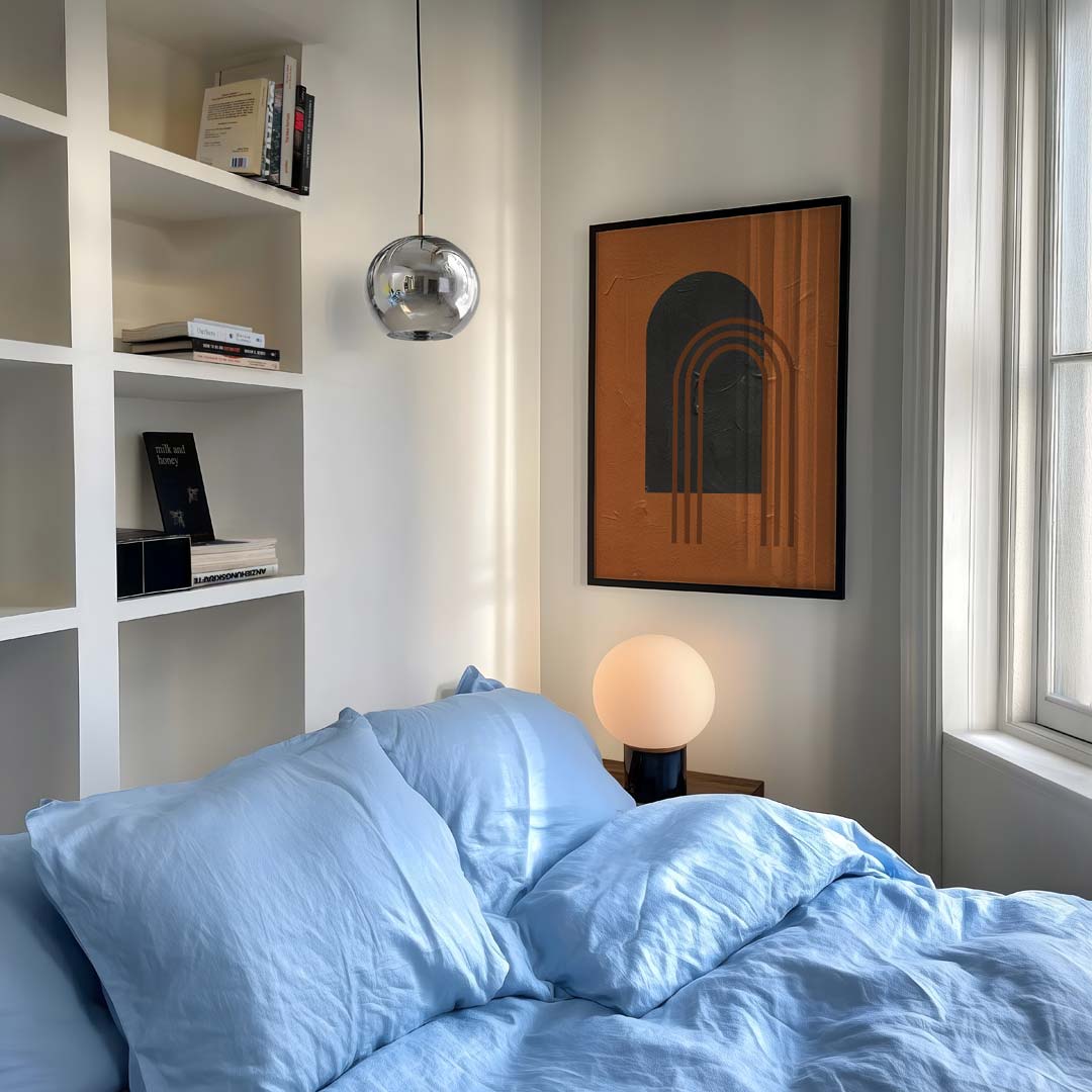 Moderne Boogvormige Abstracte Poster-WallArtistic