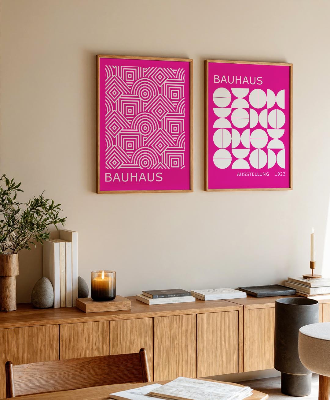 Lijnen en patronen Posterset