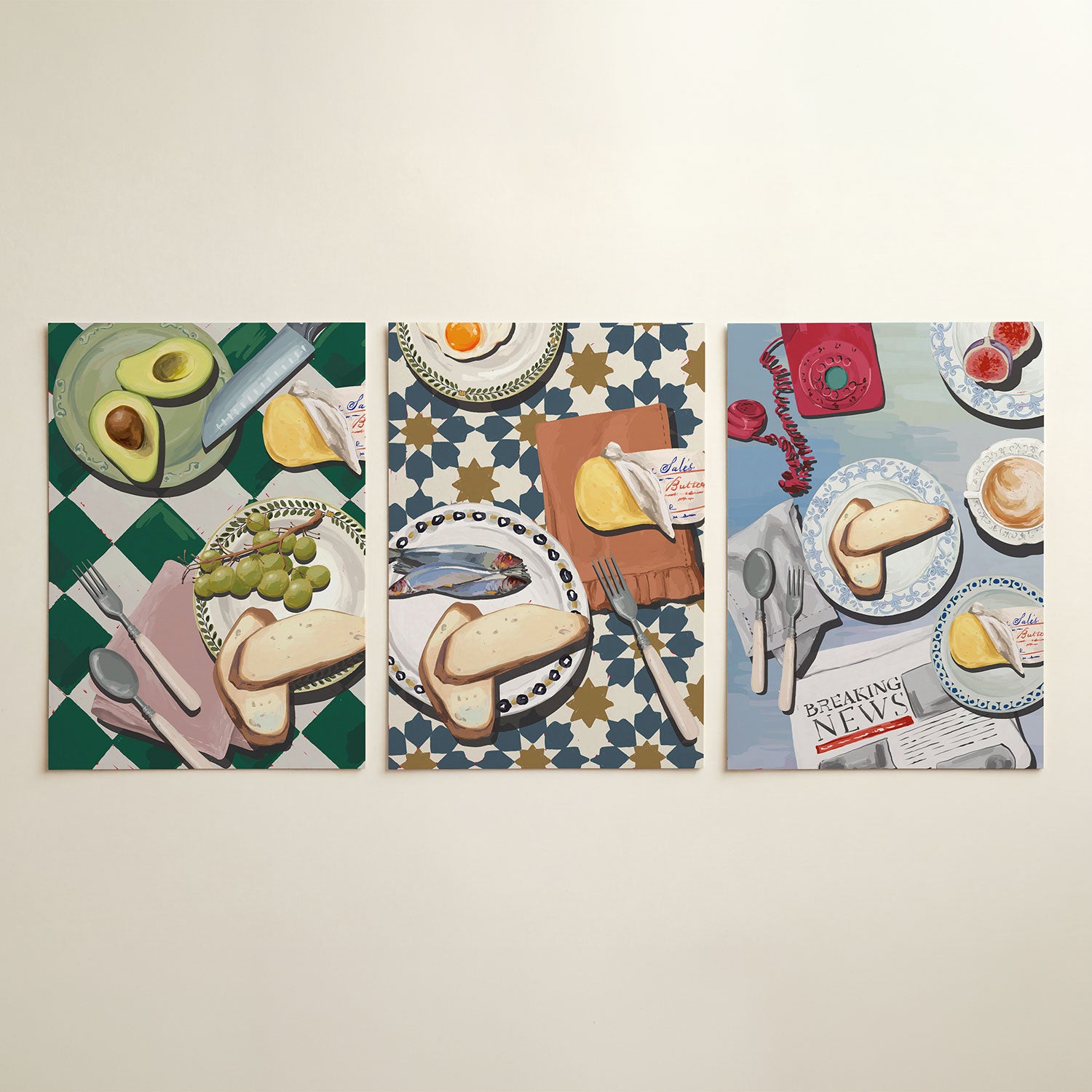 Eettafel moment Posterset