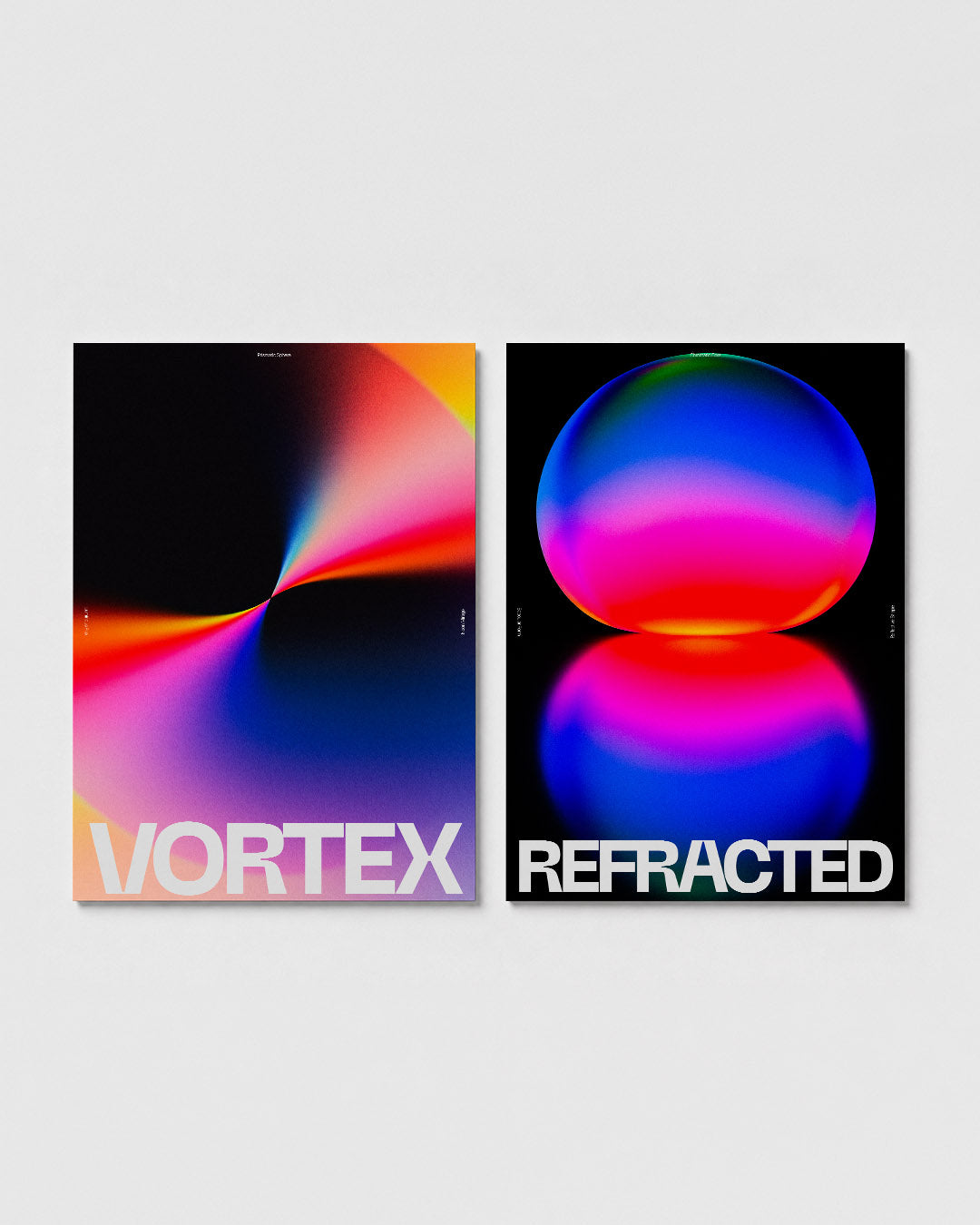 Kleurenwervel Posterset