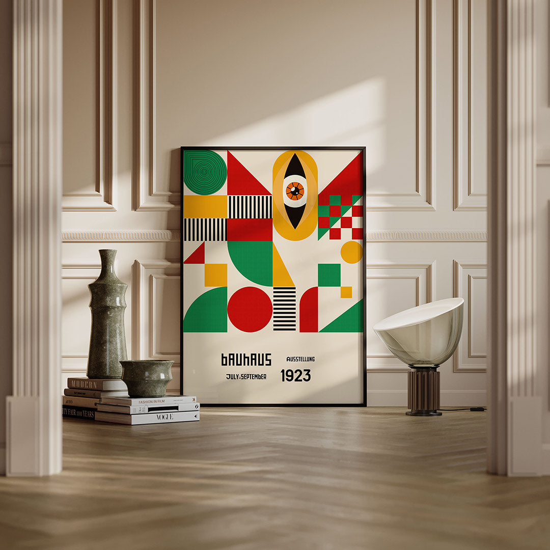 Vormen en vlakkenspel Poster