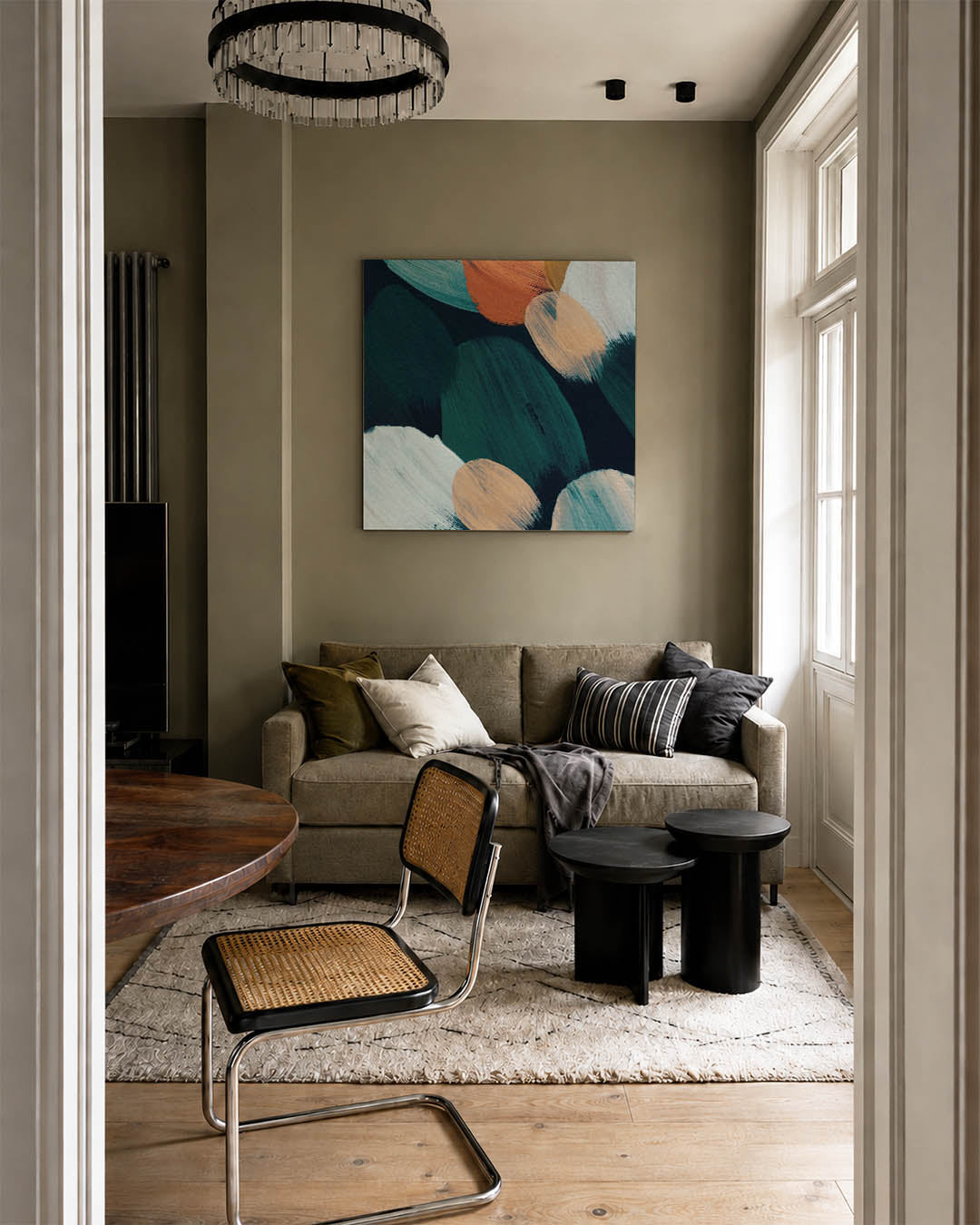 Kleurencompositie Kunstwerk