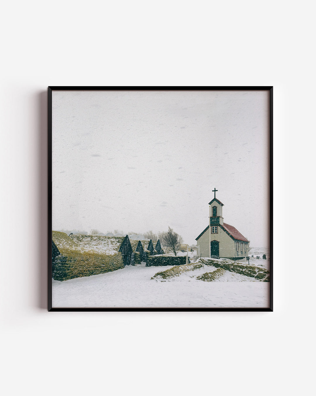 Winterse kapel Poster