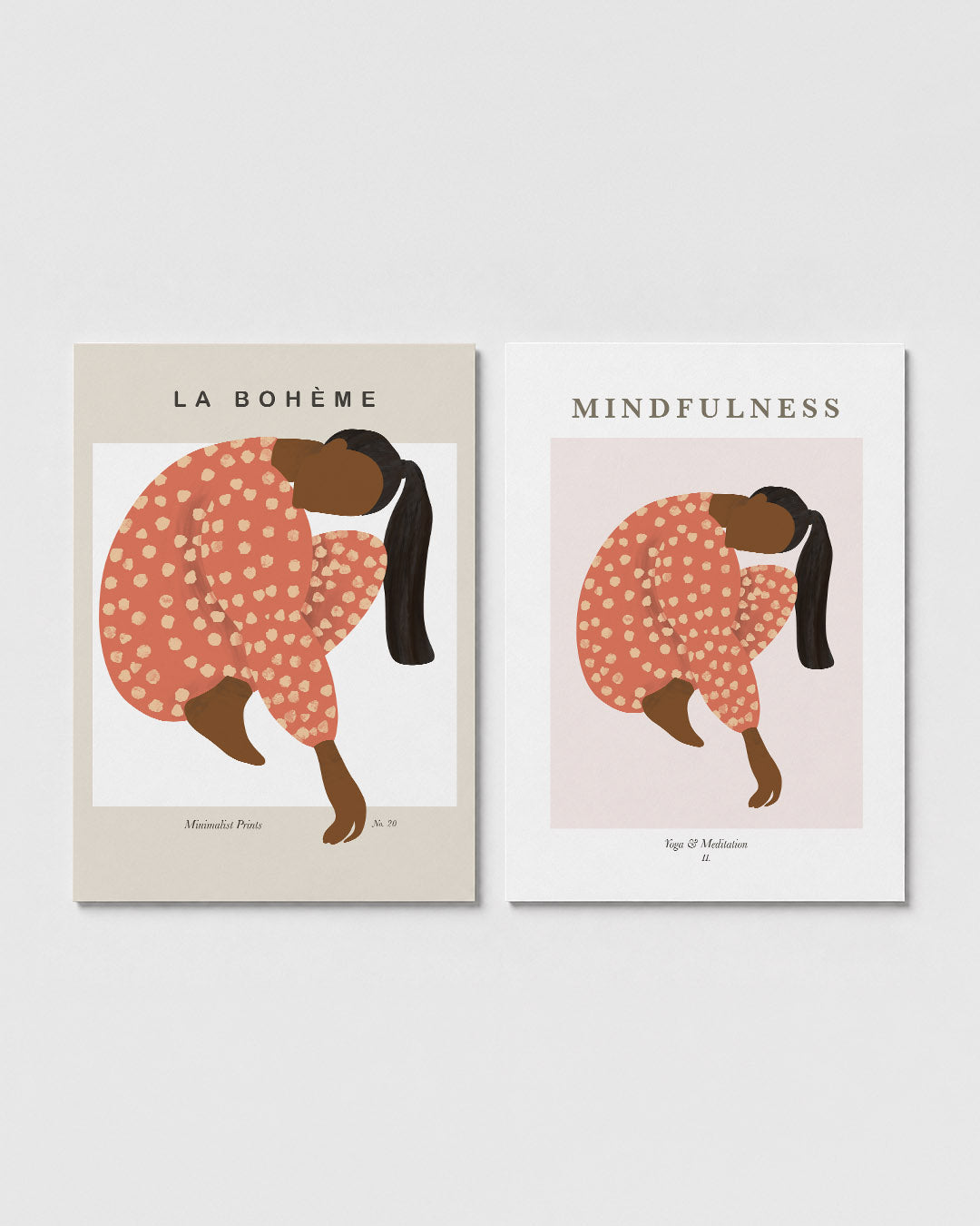 Vorm en kleurenspel Posterset