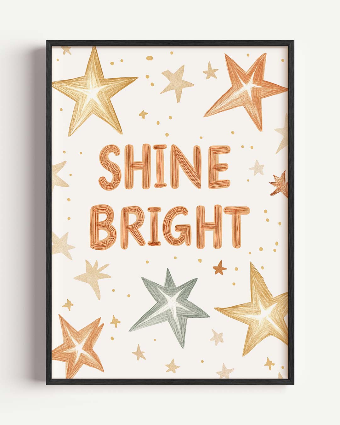 Shine Bright Sterrenposter-WallArtistic