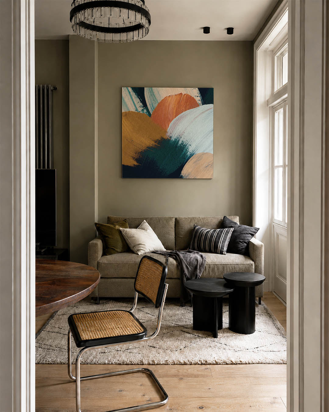 Kleurencompositie Kunstwerk