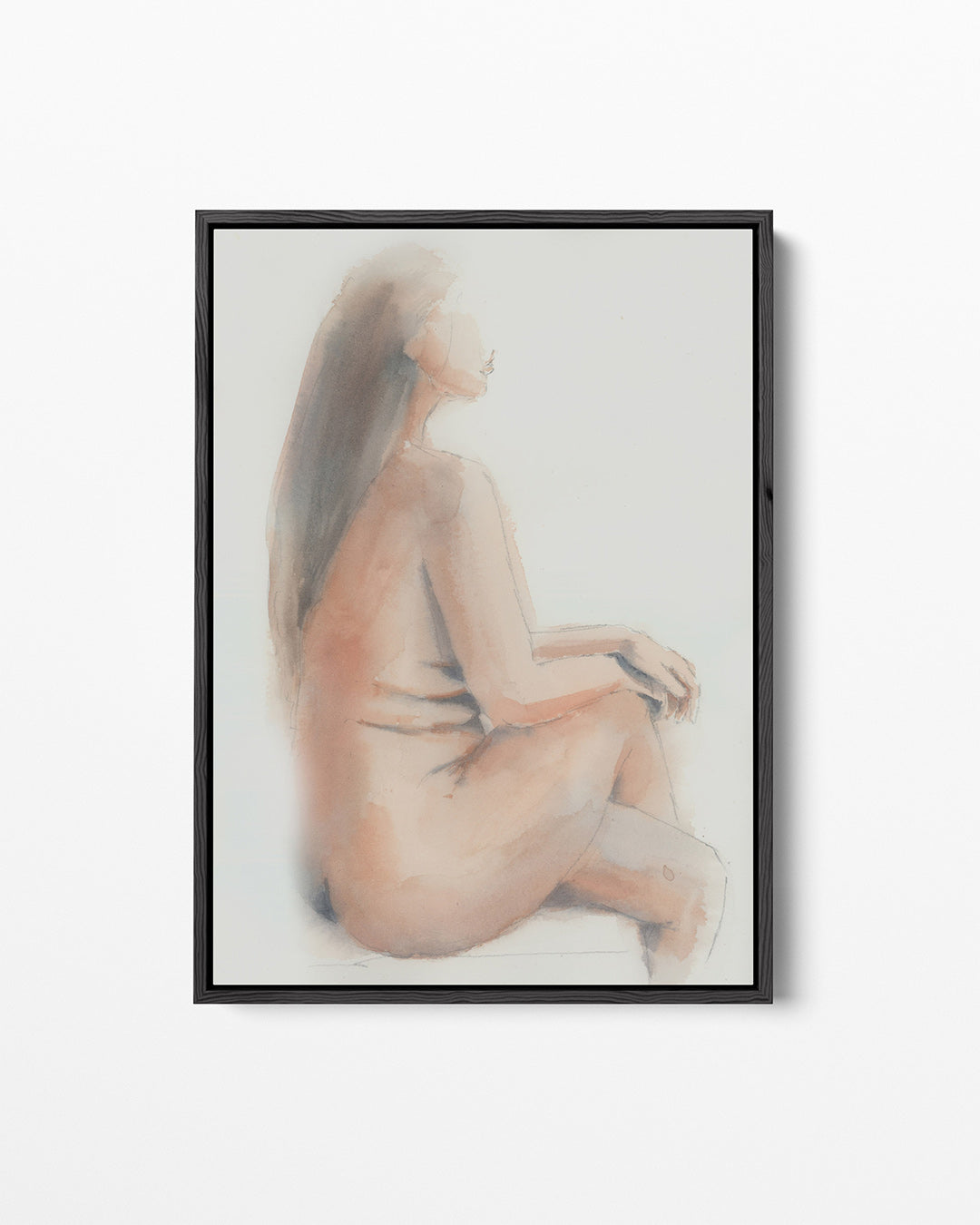 Zittende vrouw Kunstwerk