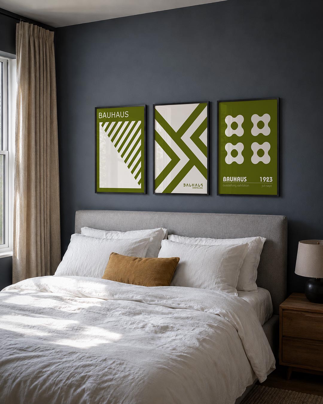 Diagonal lijnen Posterset