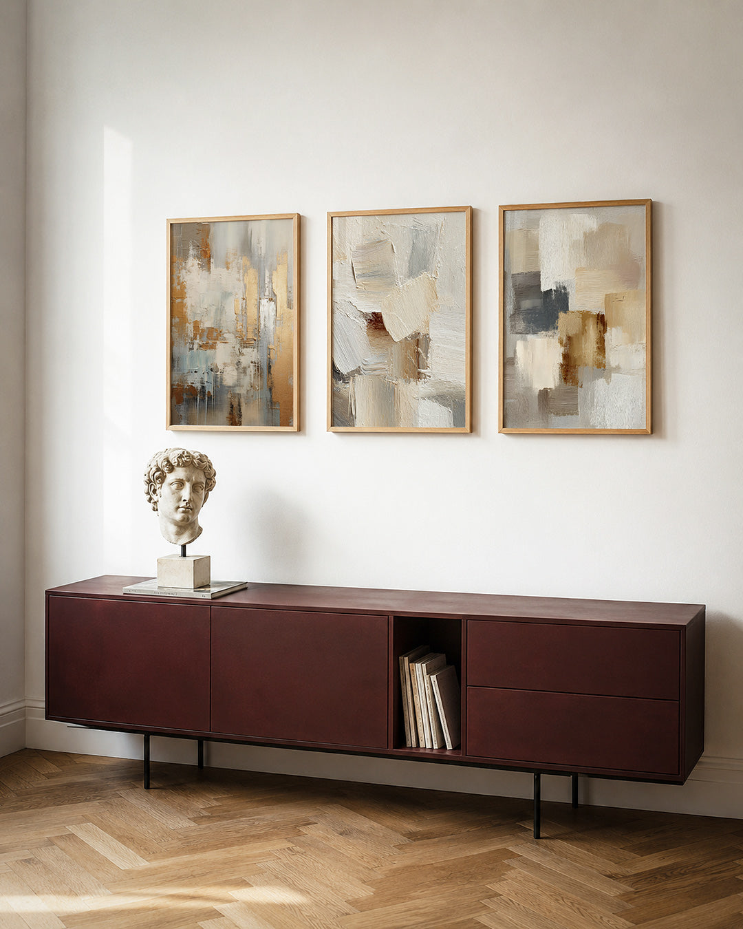 Gouden vlakken Posterset