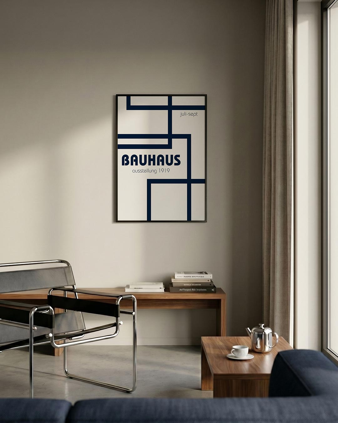 Lijnen en vlakken Poster
