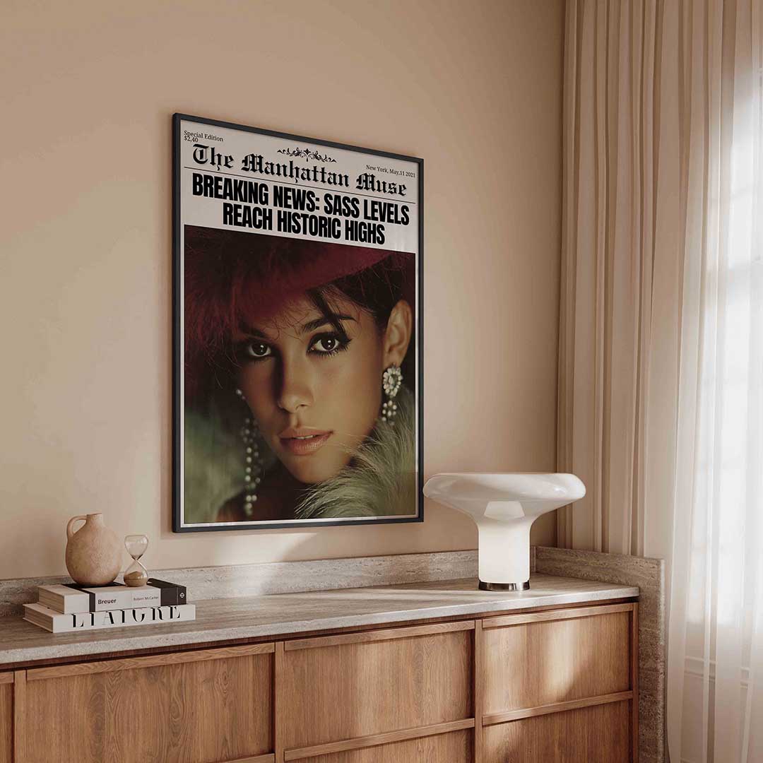 Vrouwelijk portret Poster