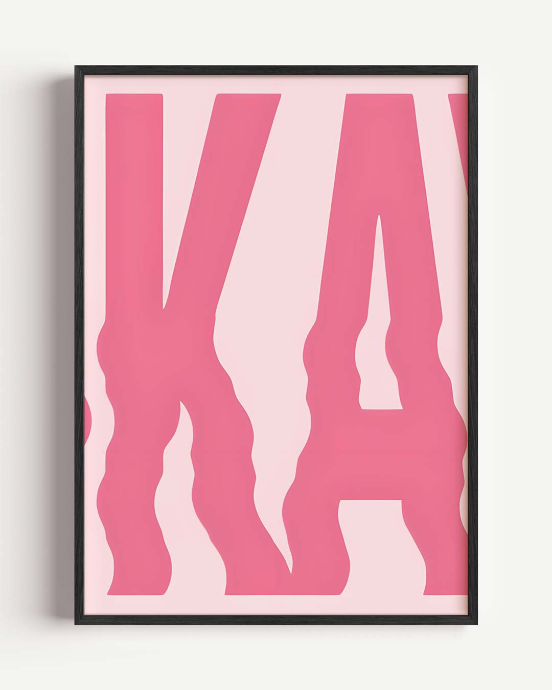Positieve OKAY Poster-WallArtistic