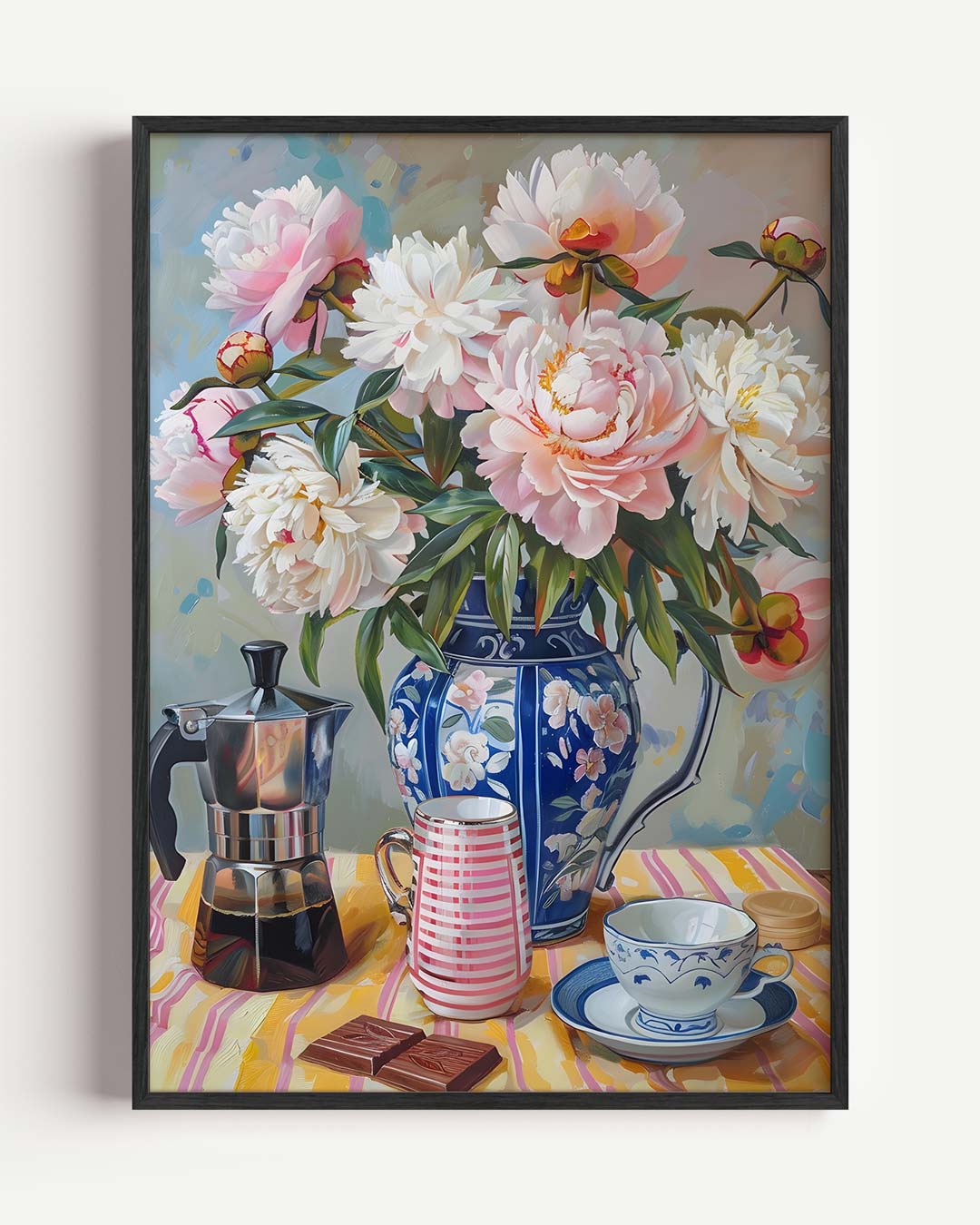 Romantische Bloemenpracht Poster-WallArtistic