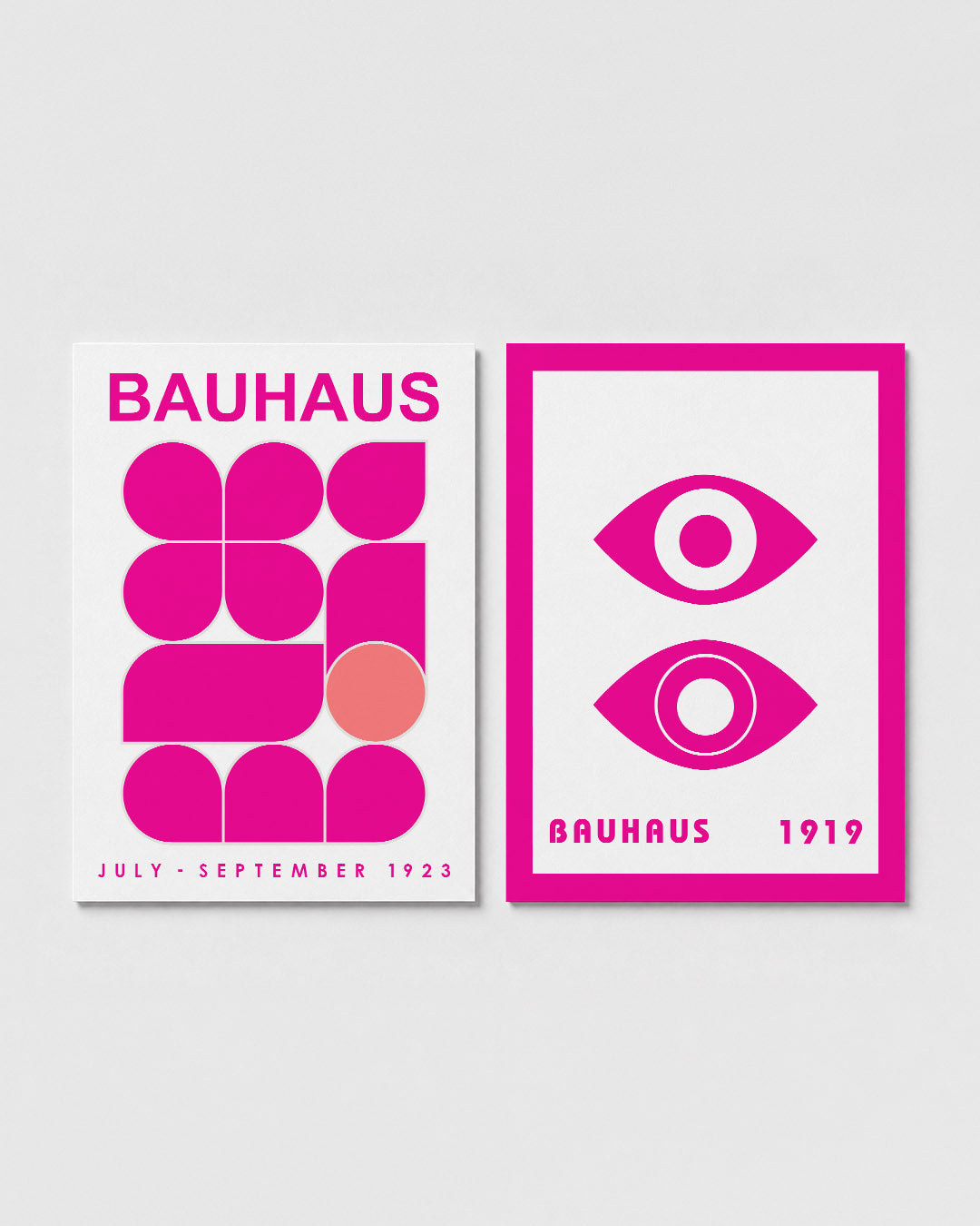 Vormen en kleurvlakken Posterset