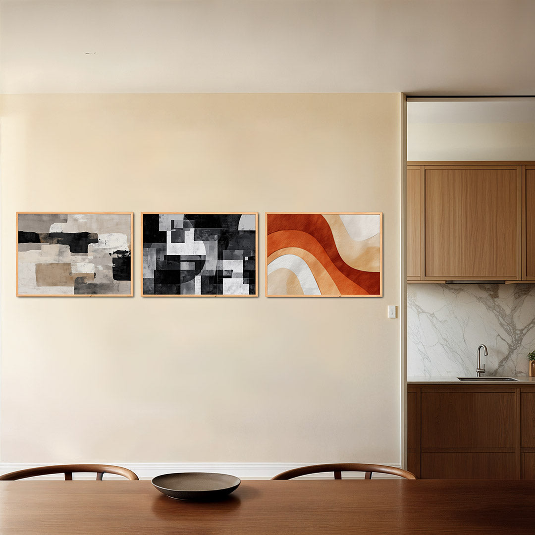 Vorm en balans Posterset