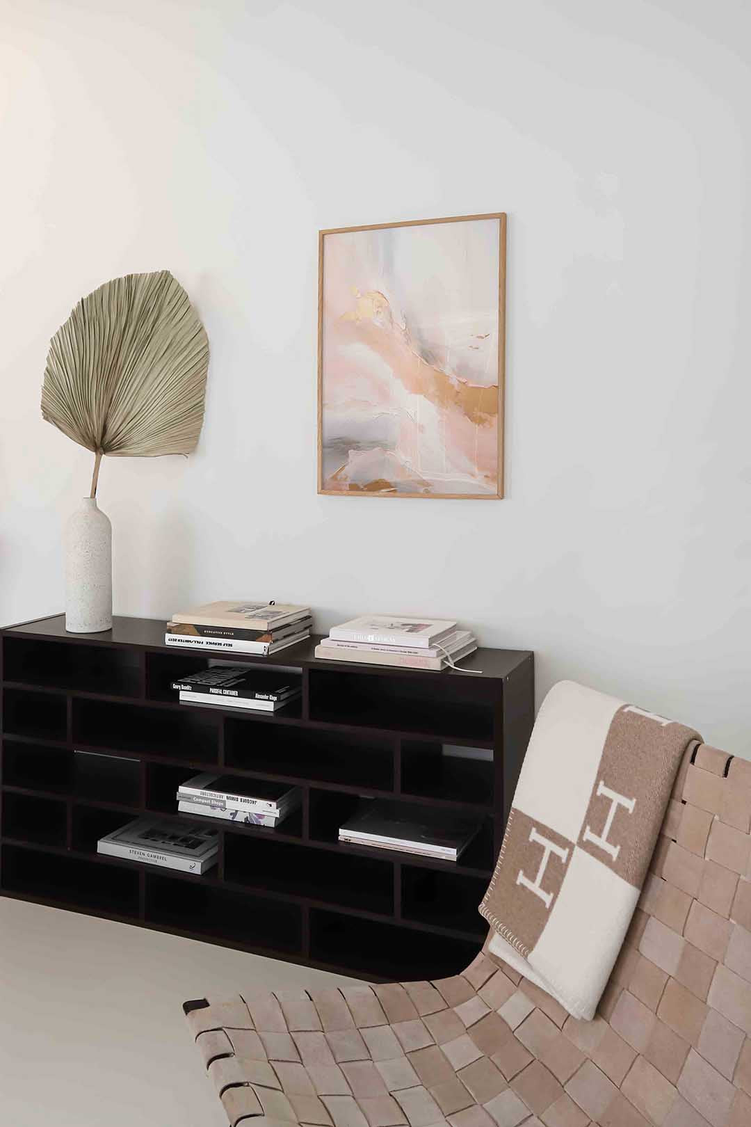 Abstracte pastel Poster