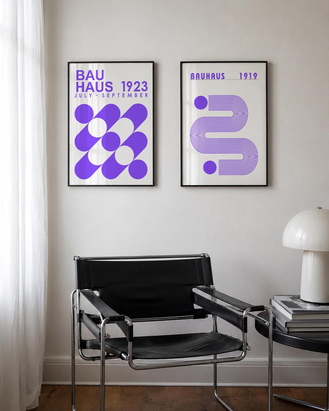Vormenspel en kleur Posterset