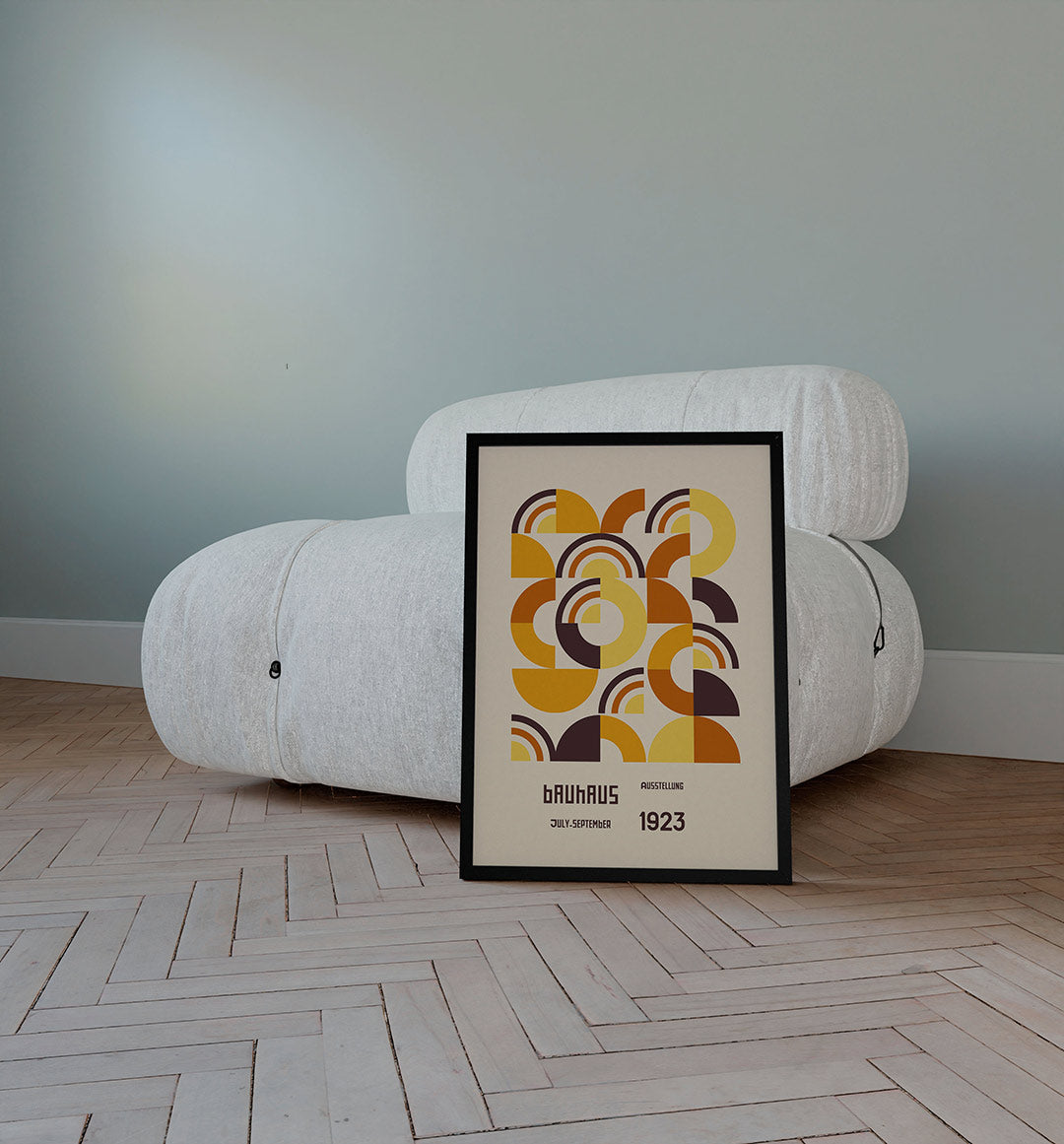 Vormritme en kleur Poster