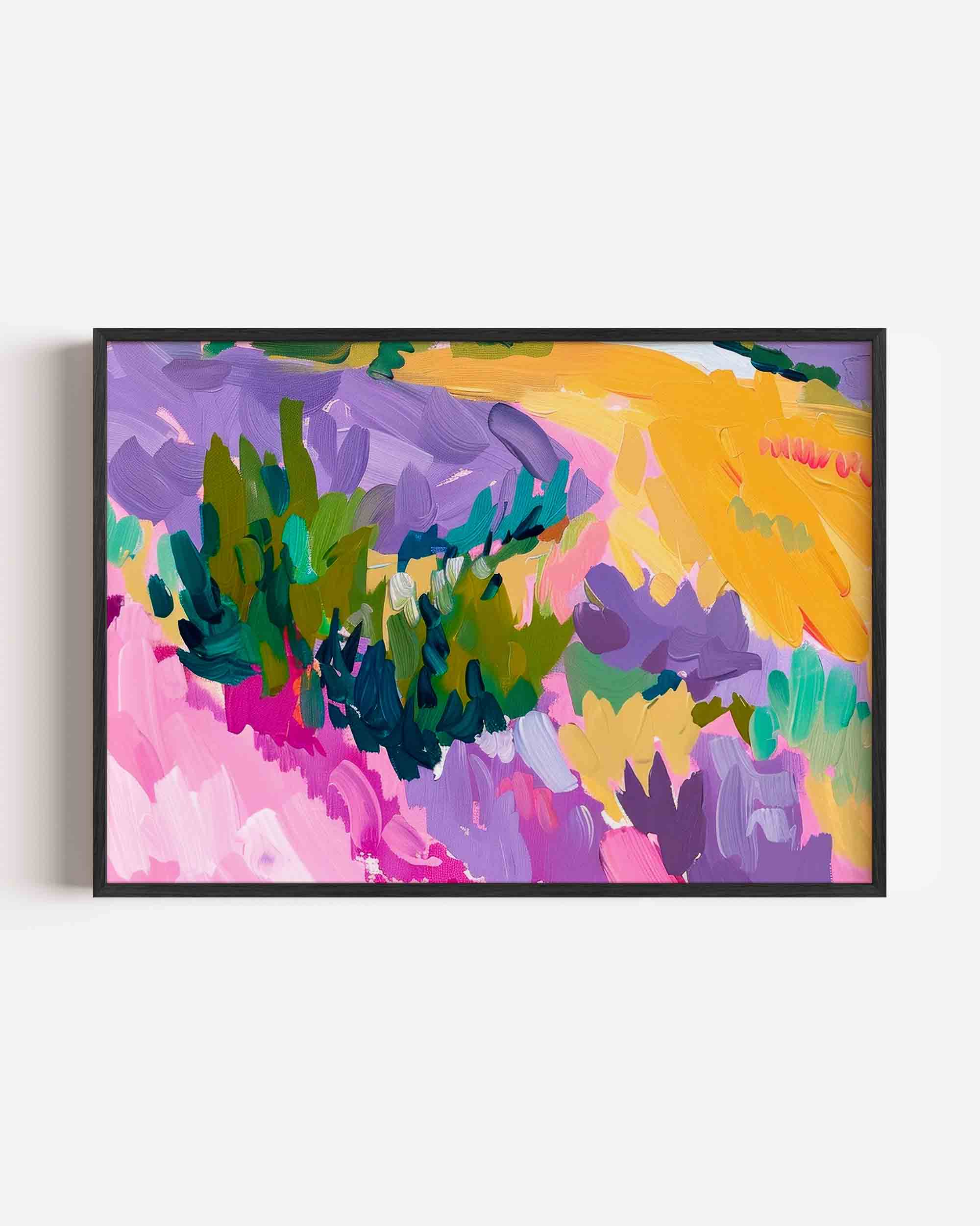 Abstracte kleurrijke vormen Poster