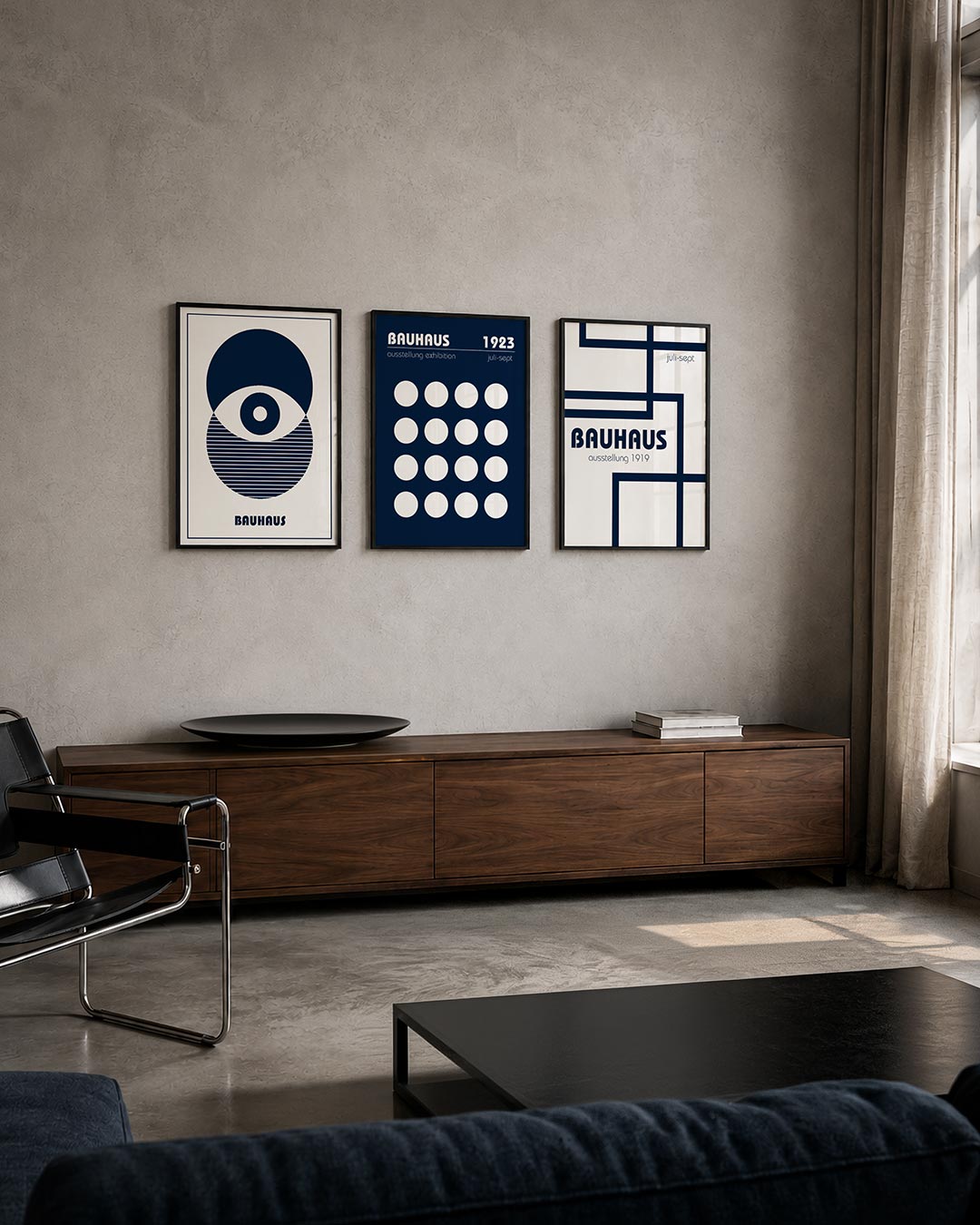 Cirkel en lijnen Posterset