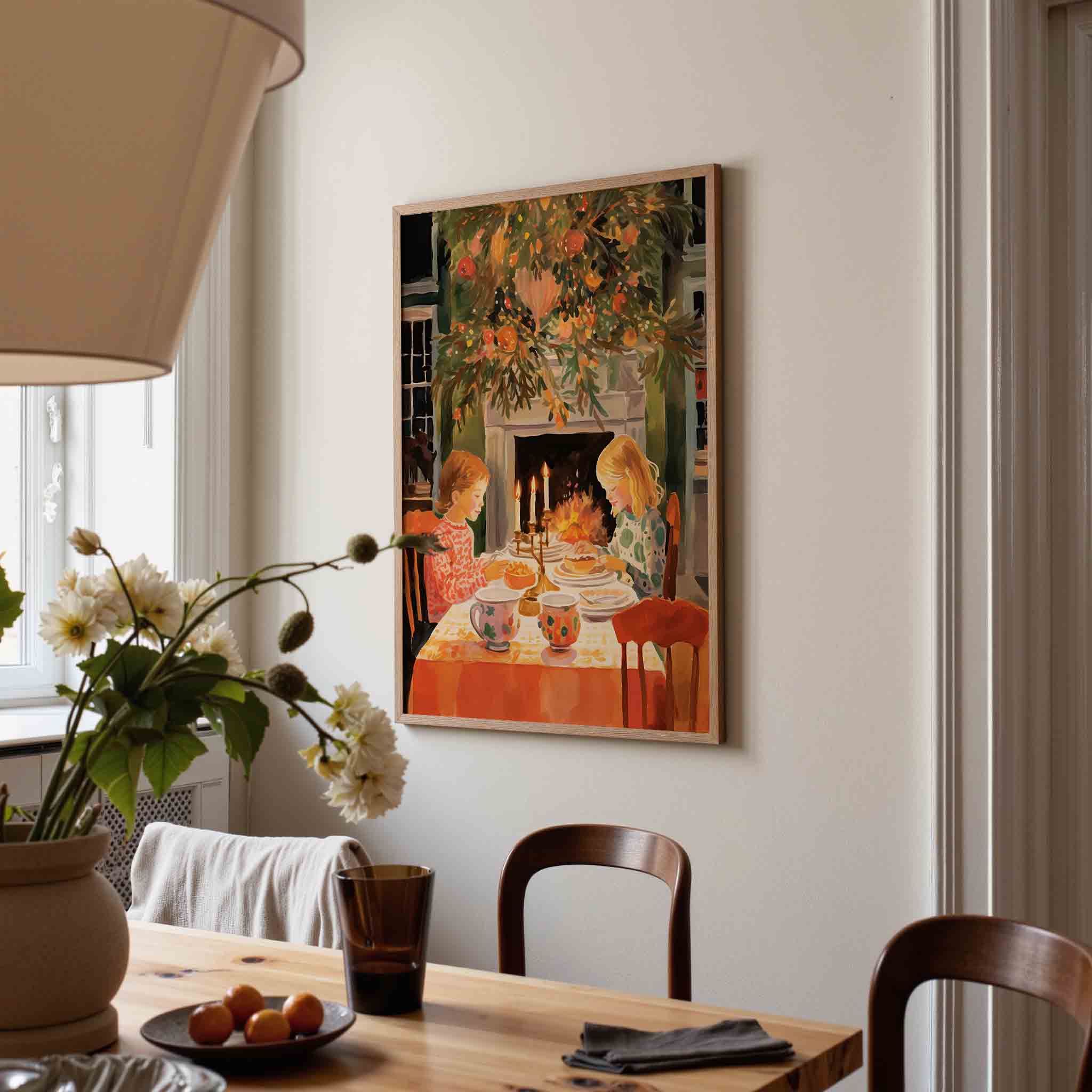 Gezellig diner Poster