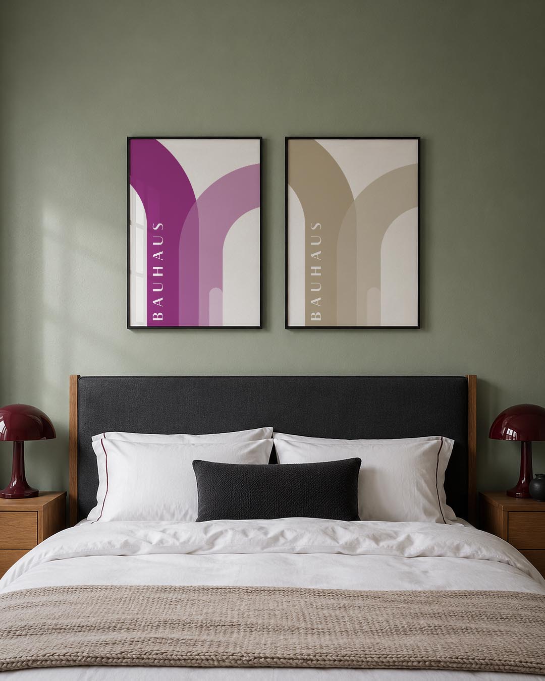Kleurvlakken en lijnen Posterset