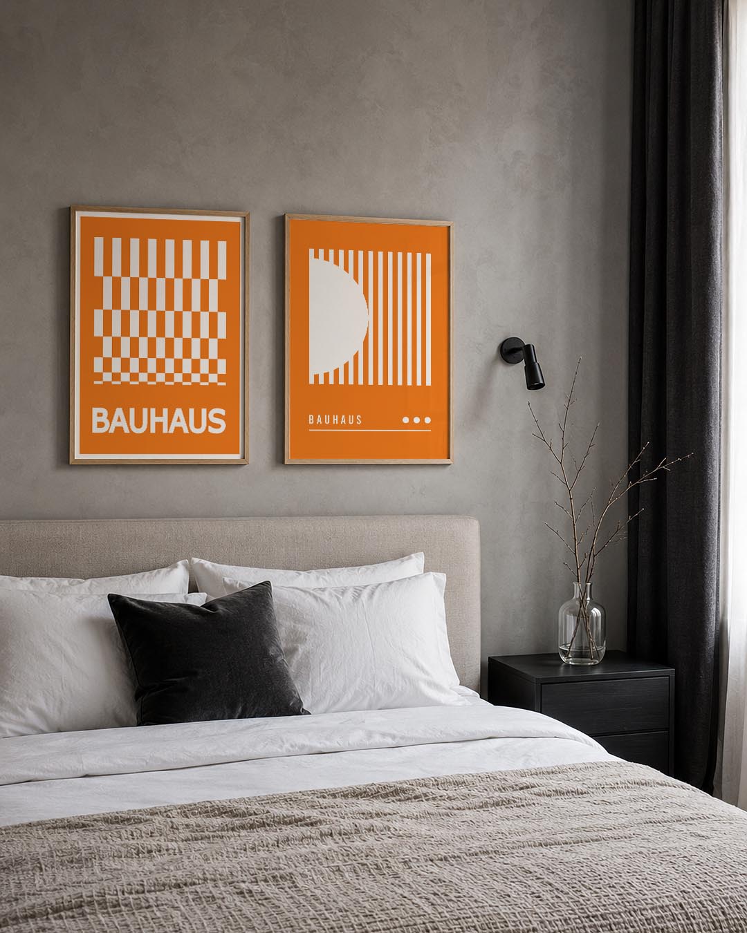 Kleurrijk vlakspel Posterset