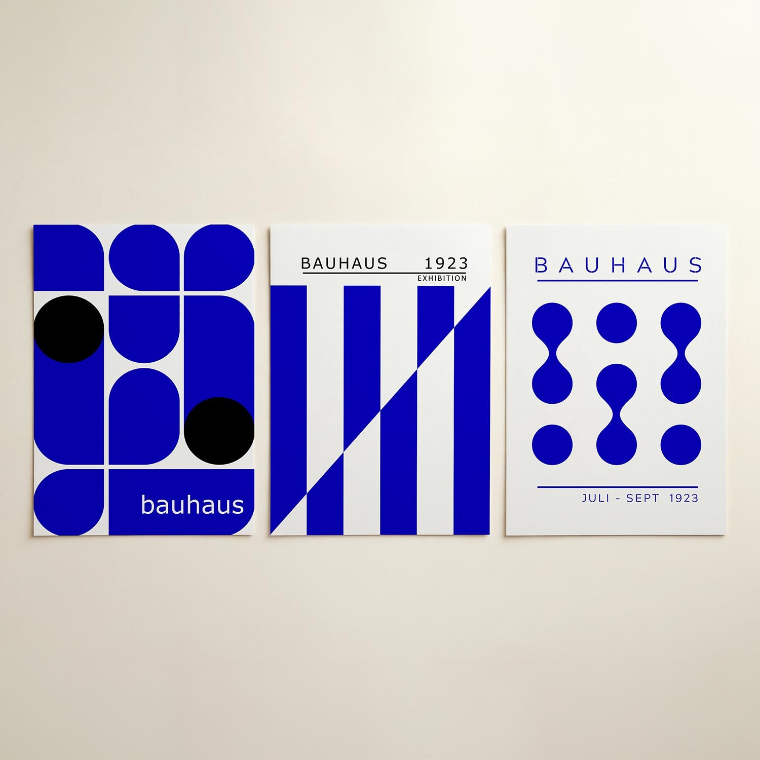 Vormen en kleurvlakken Posterset