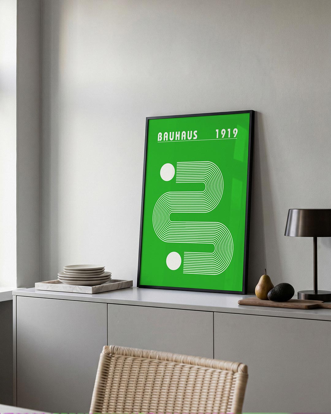 Lijnen en vlakken Poster
